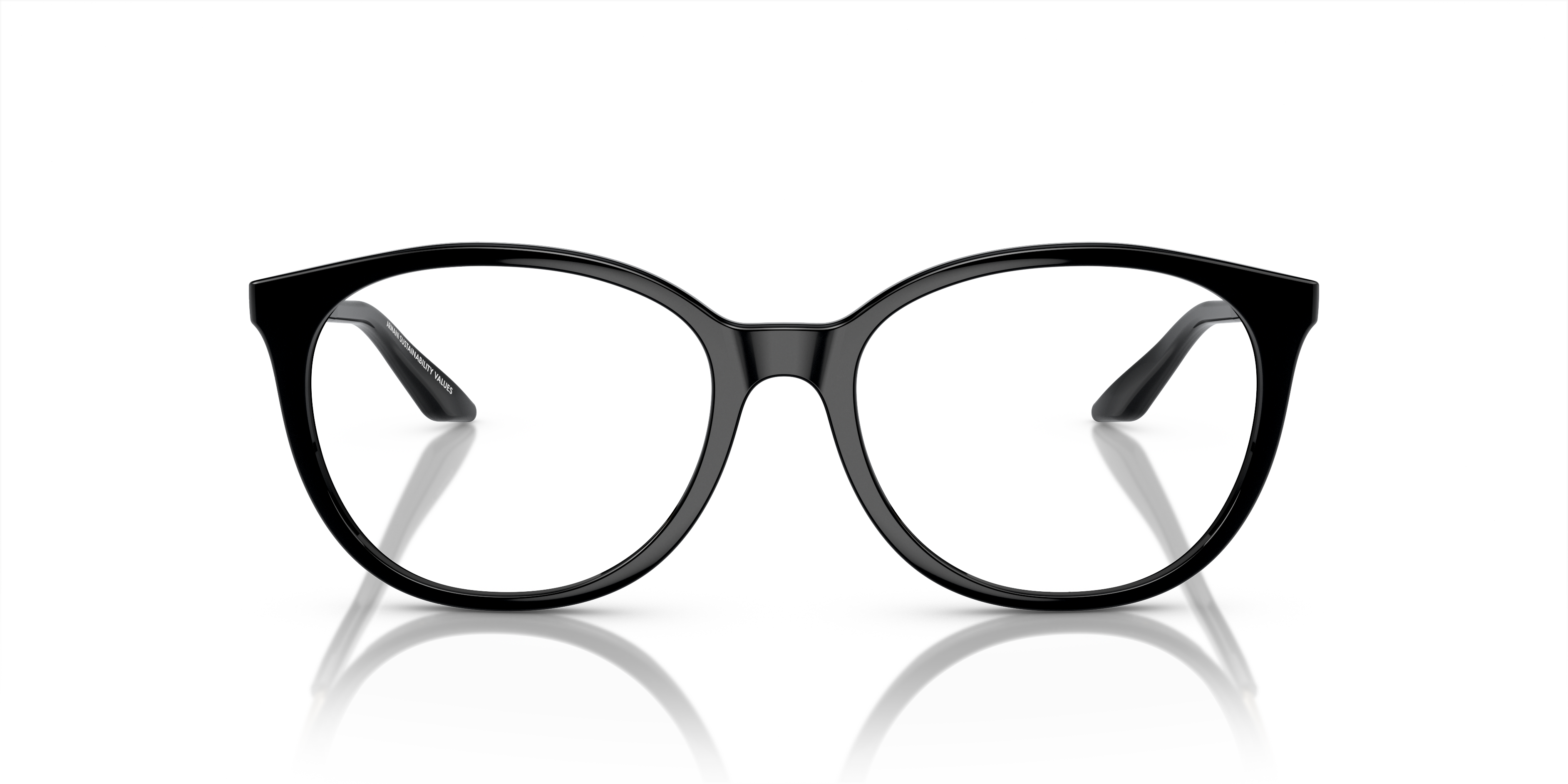 Front Armani Exchange AX 3109 Glasses Transparent / Black
