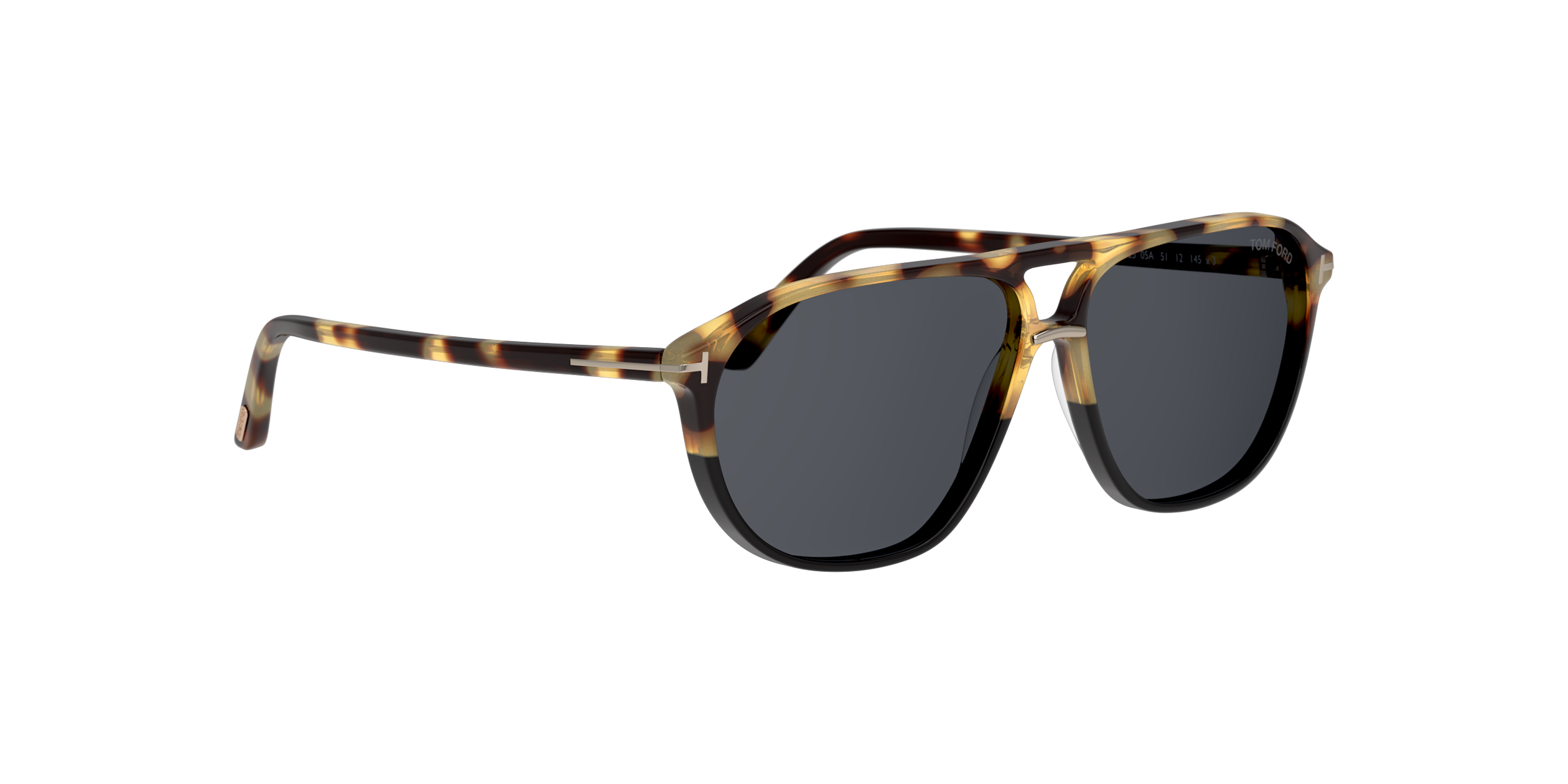 Angle_Right01 Tom Ford FT 1026 (05A) Sunglasses Grey / Havana