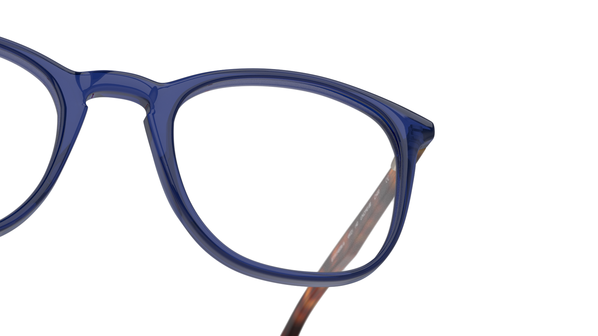 Detail01 Unofficial UNOM0188 Glasses Transparent / Blue