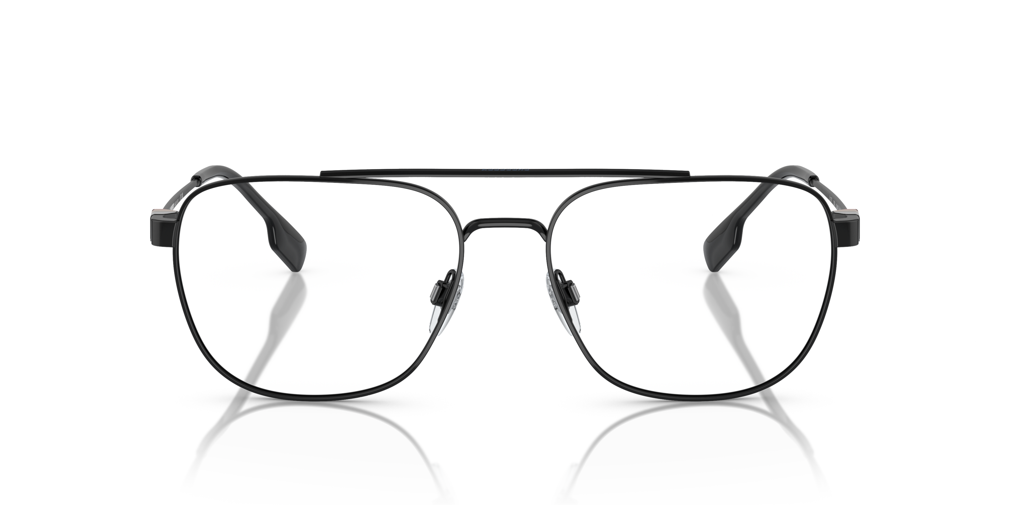 Front Burberry BE 1377 Glasses Transparent / Black