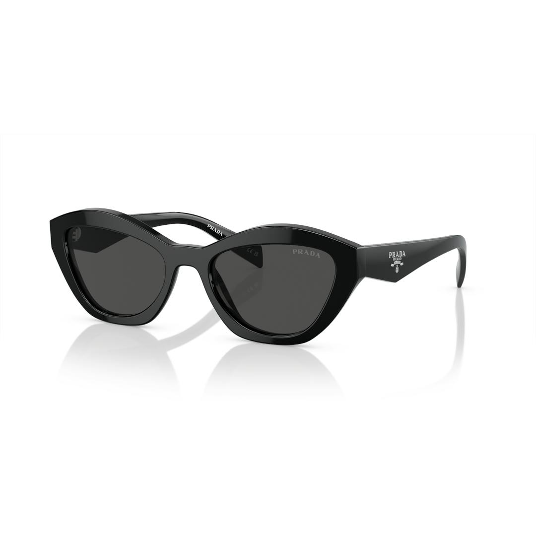 Prada PR A02S Lunettes de Soleil Femme - Cateye Noir