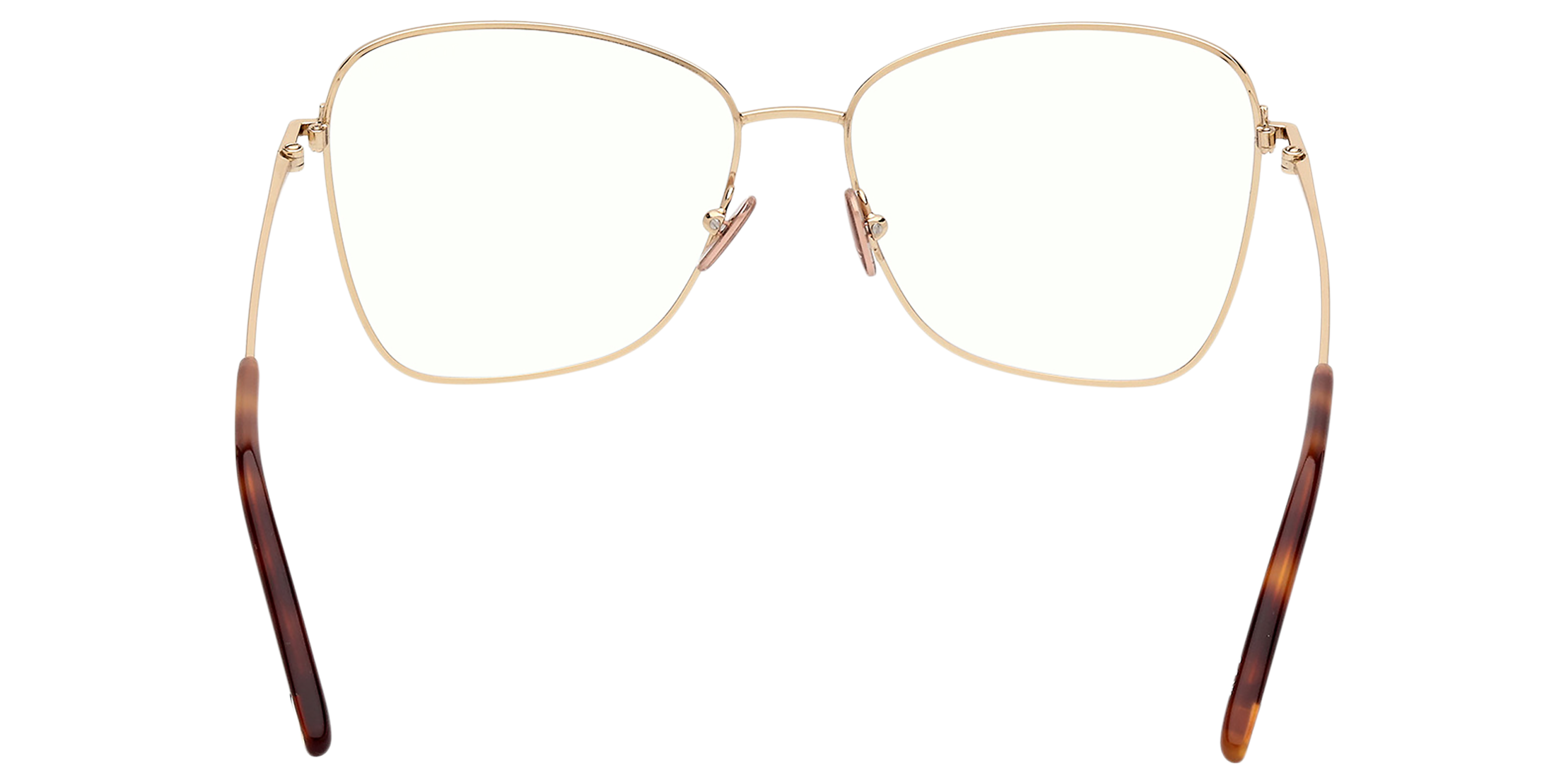 Detail02 Tom Ford FT 5906-B Glasses Transparent / Brown