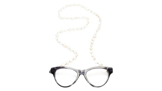 CotiVision Elements Pearls - Soft Grey (+1.50) Necklace Reading Glasses Grey +1.50