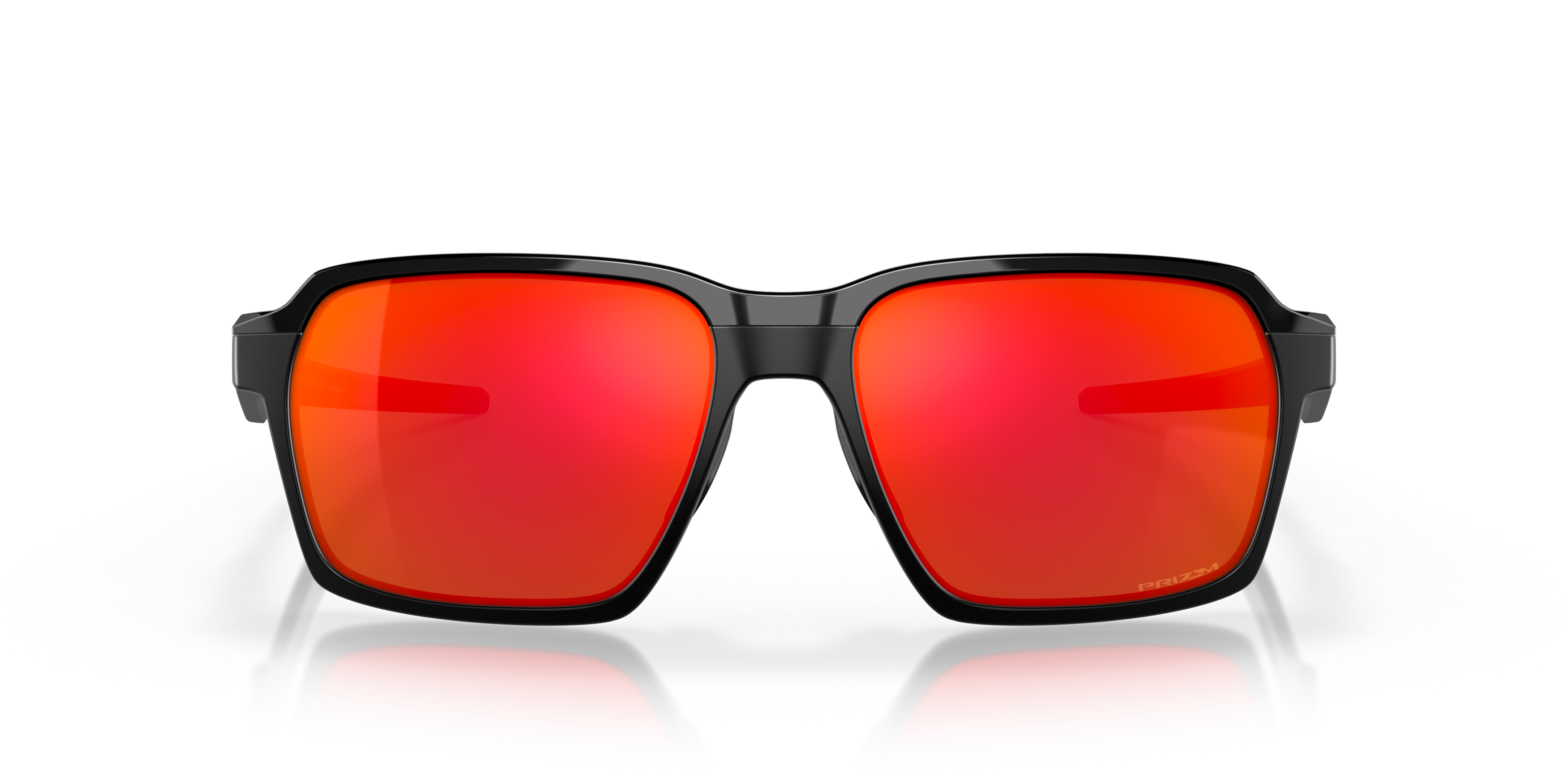 Front Oakley Holbrook OO 4143 (414303) Sunglasses Red / Black