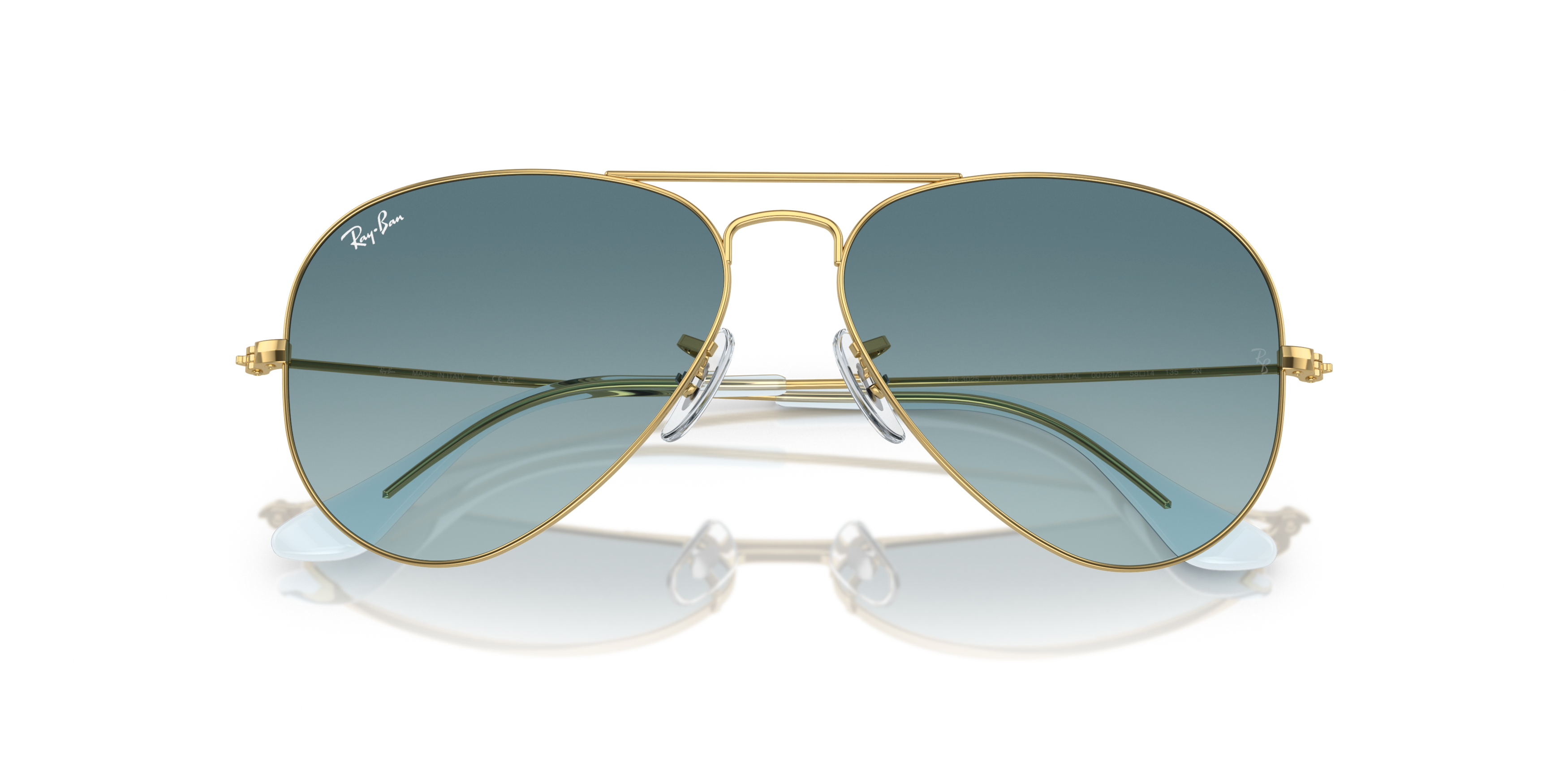 [products.image.folded] Ray-Ban Aviator Large Metal RB 3025 Sunglasses