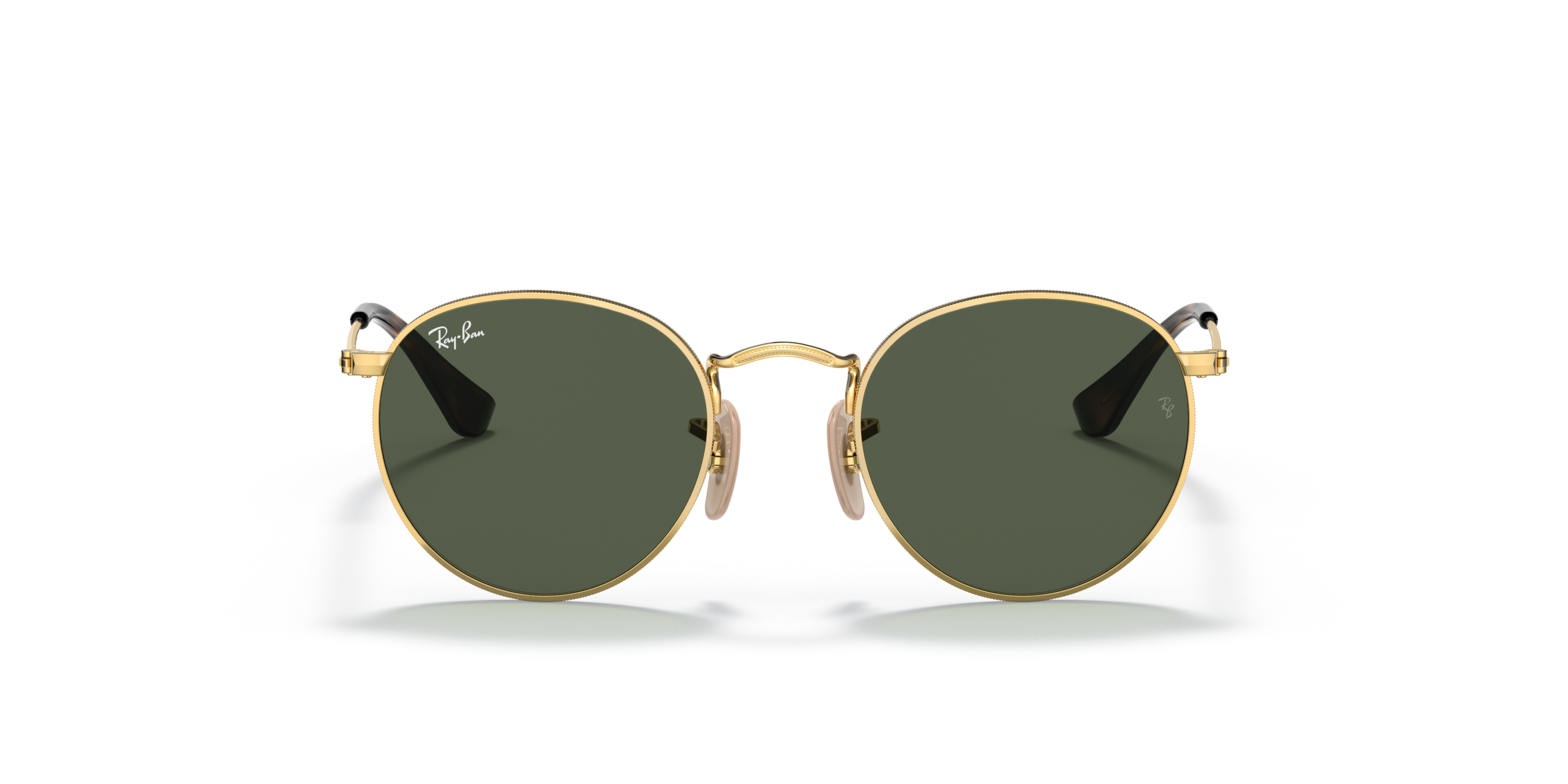 Front Ray-Ban RJ9547S Children's Sunglasses Green / Gold