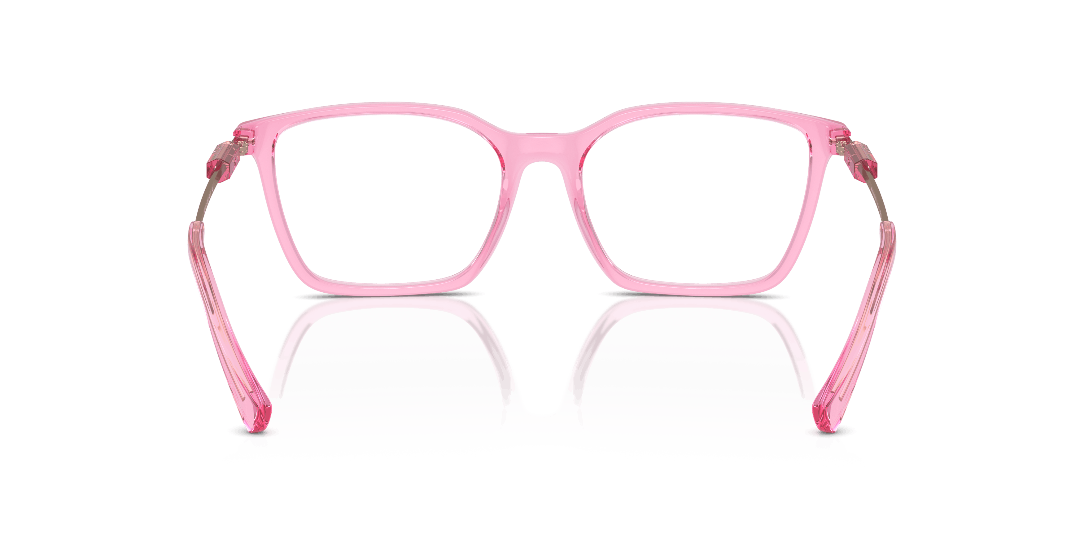 Armani pink glasses hotsell