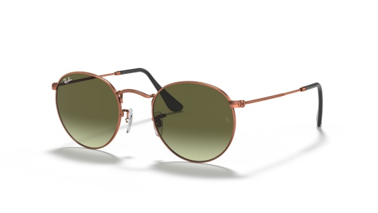 Ray Ban Round 0RB3447 9002A6 Verde  / Bronce 