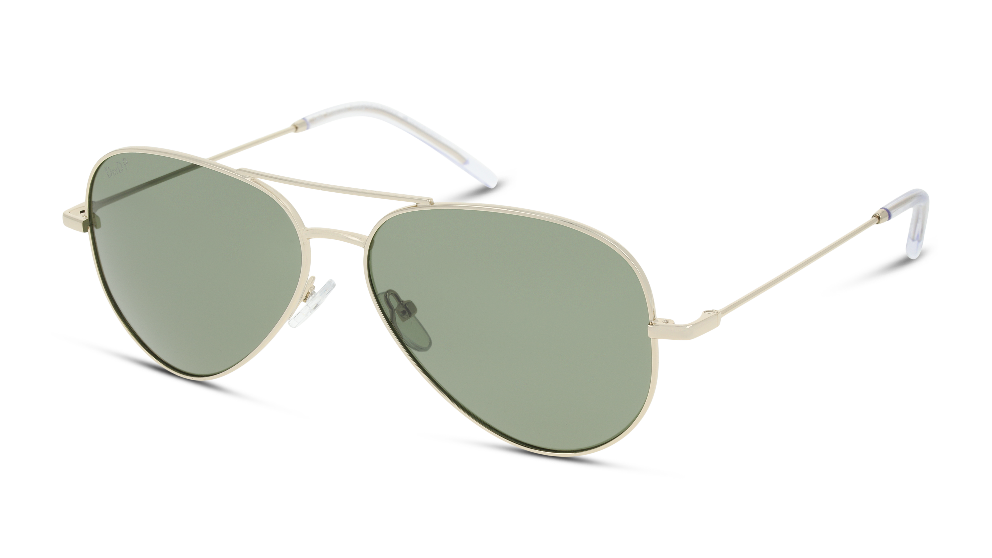 Angle_Left01 DbyD DB SU2001P (DDE0) Sunglasses Green / Gold