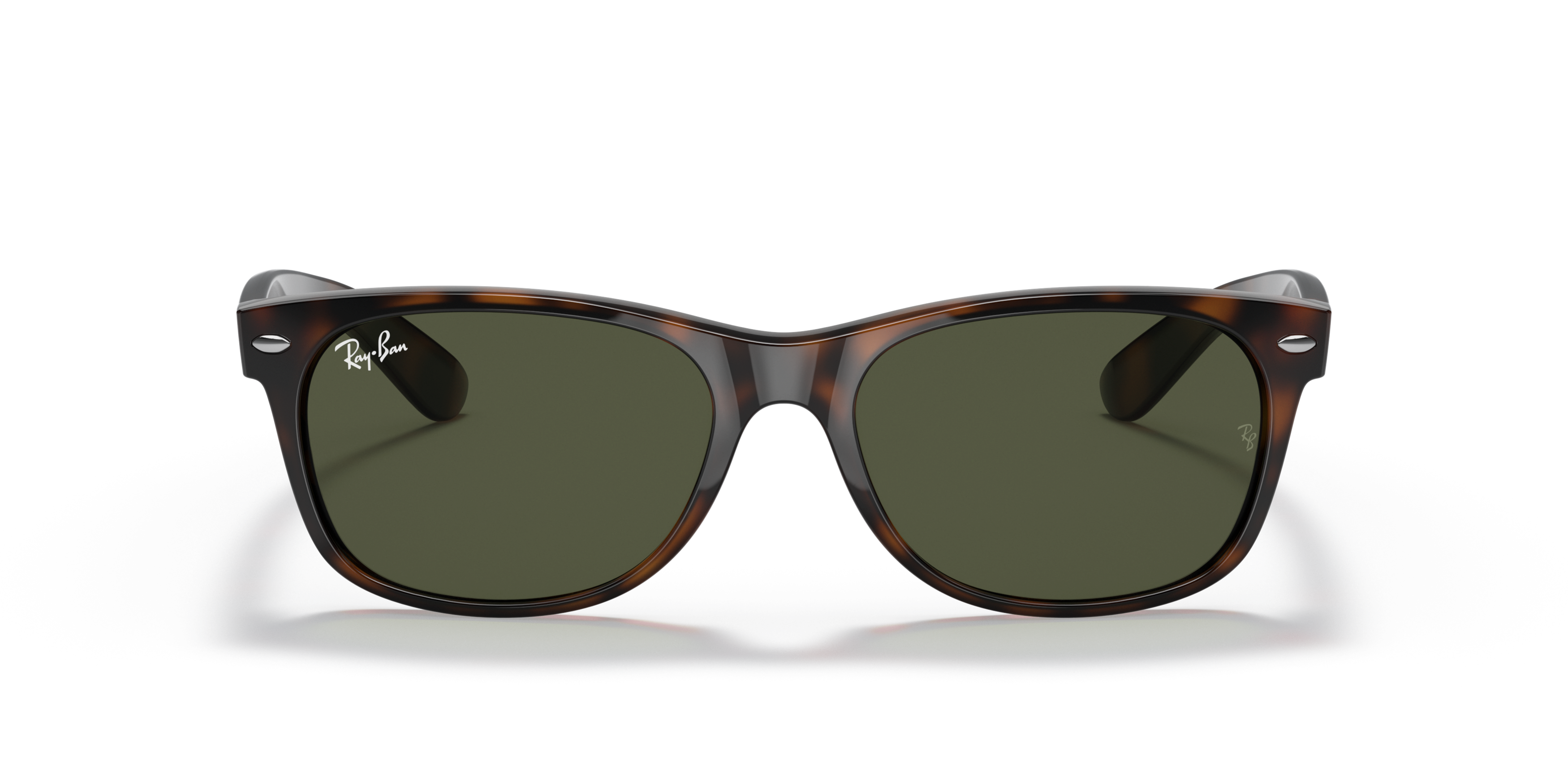 Front Ray-Ban RB 2132 Sunglasses Green / Havana