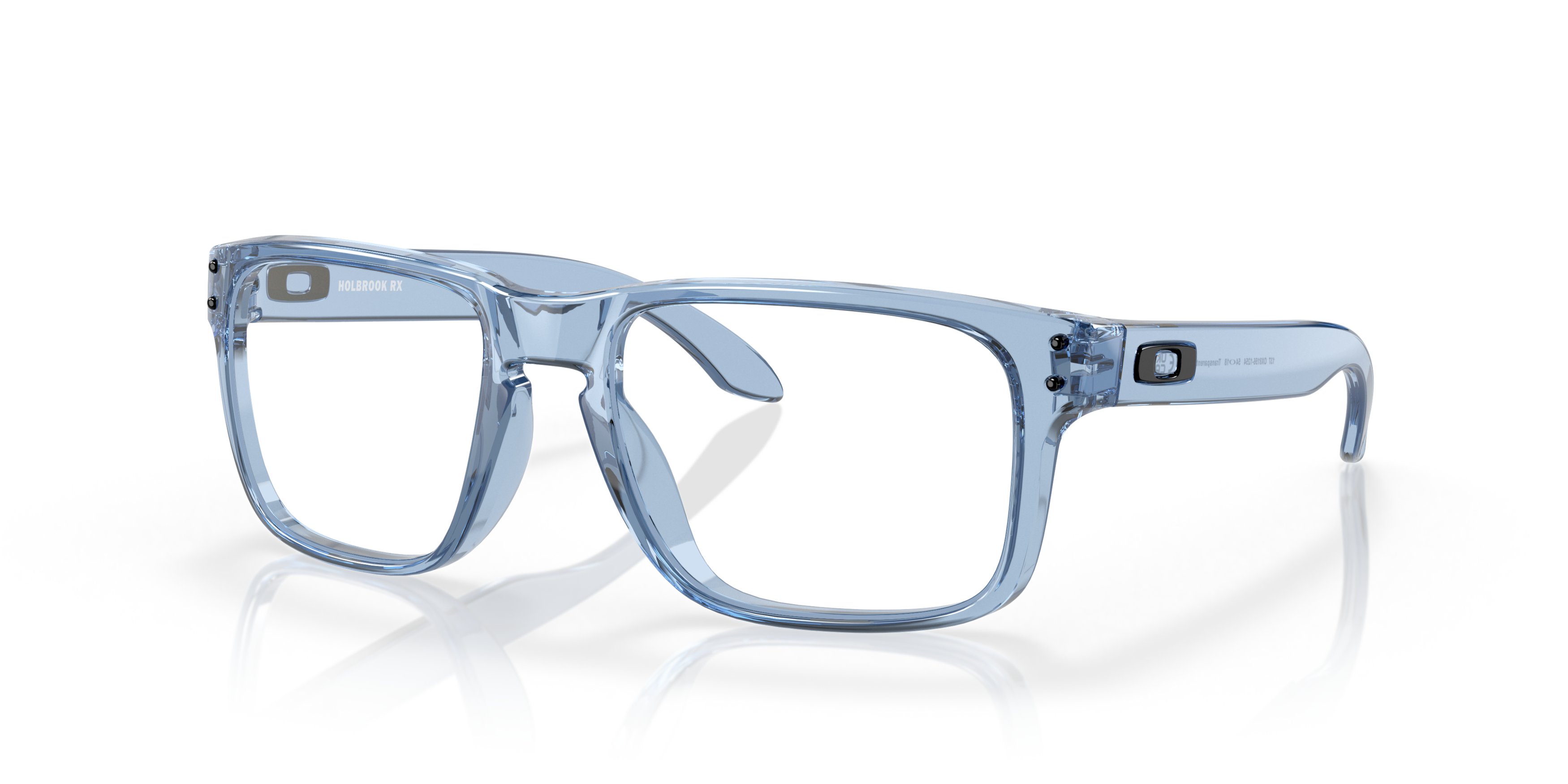 Angle_Left01 Oakley Holbrook Rx OX 8156 Glasses Transparent / Black