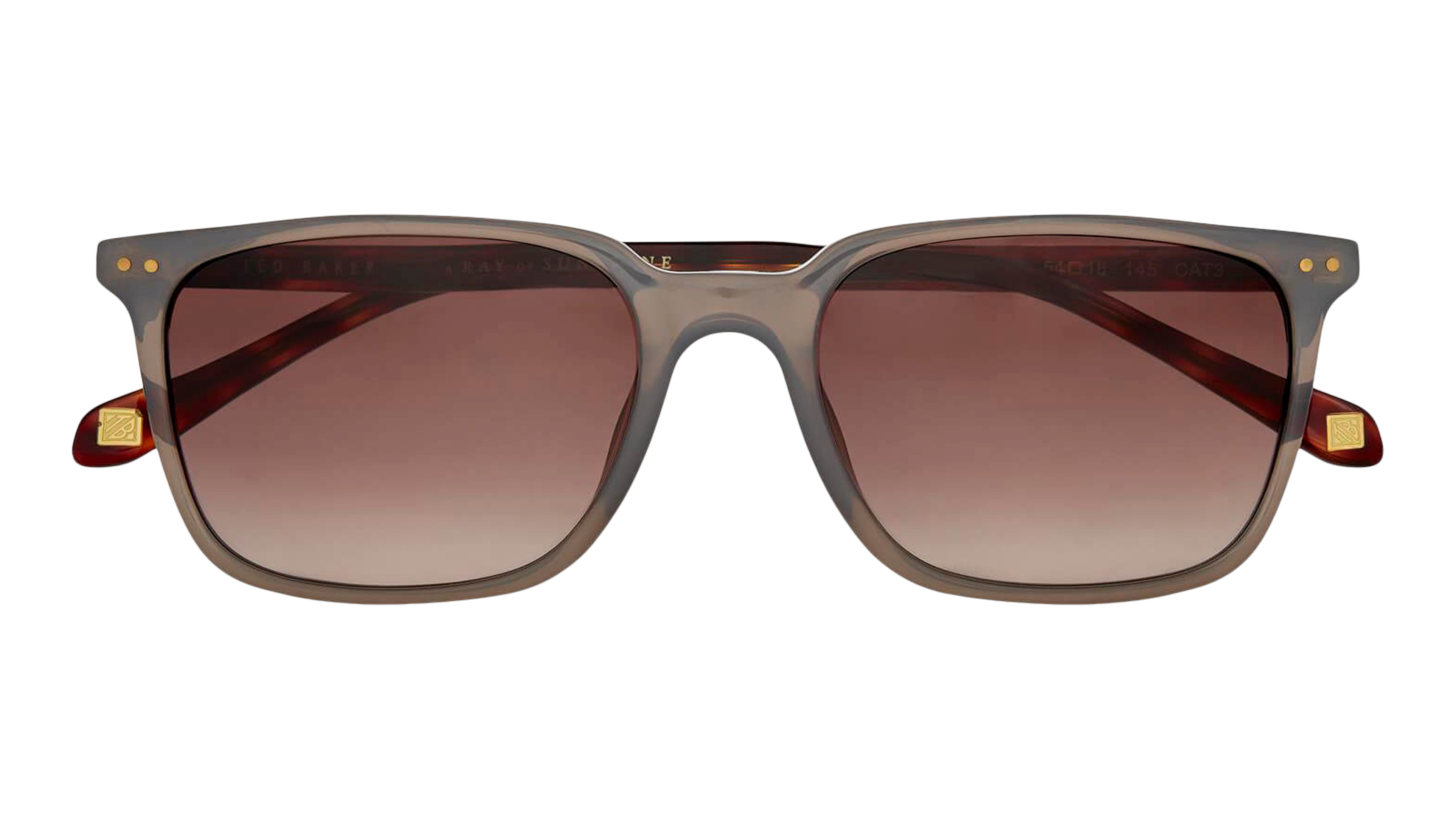 Folded Ted Baker TB 1622 (970) Sunglasses Grey / Grey