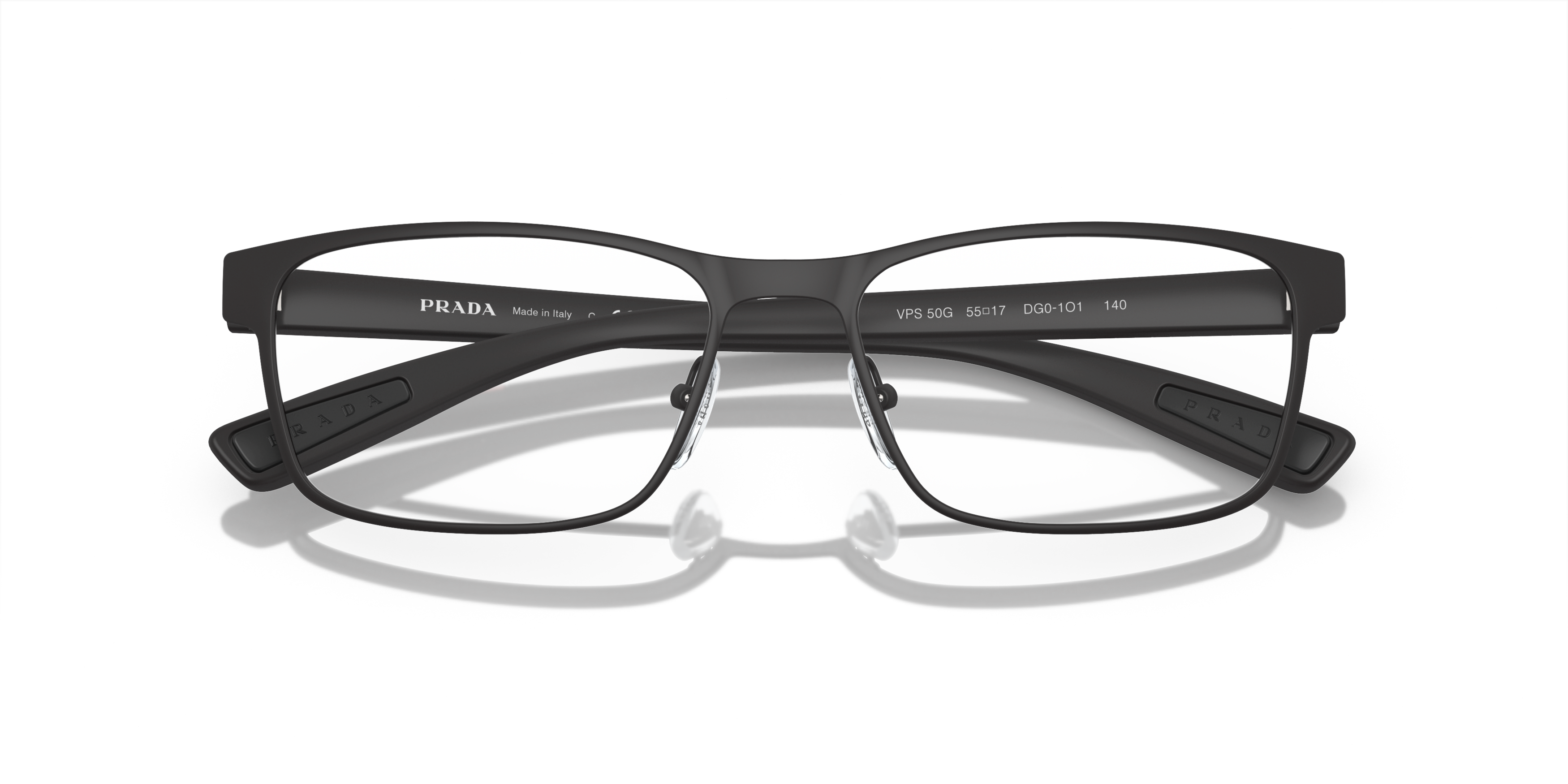 Folded Prada Linea Rossa PS 50GV Glasses Transparent / Black
