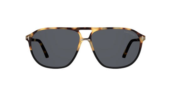 Tom Ford FT 1026 (05A) Sunglasses Grey / Havana