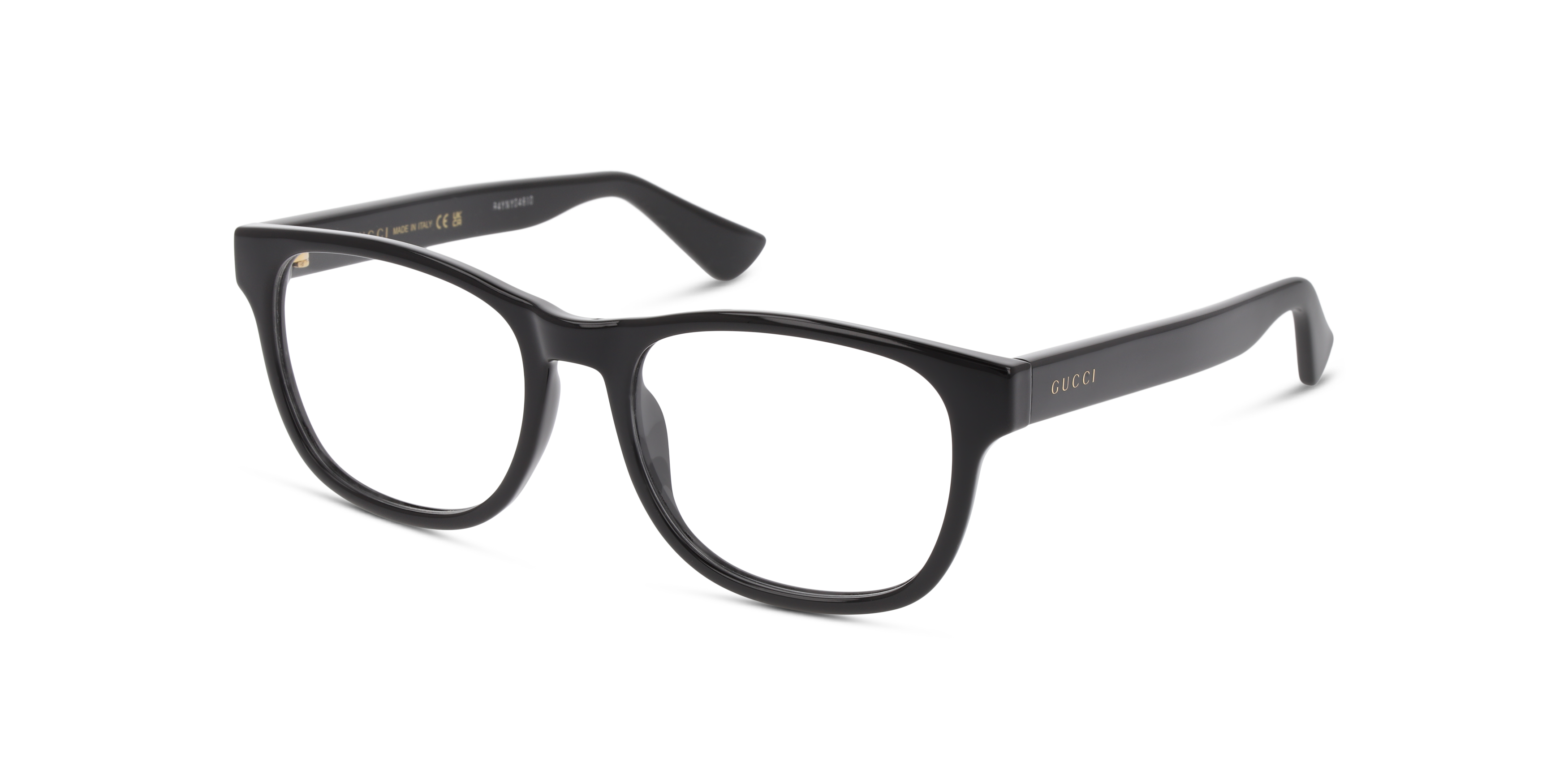Angle_Left01 Gucci GG 1344O Glasses Transparent / Black