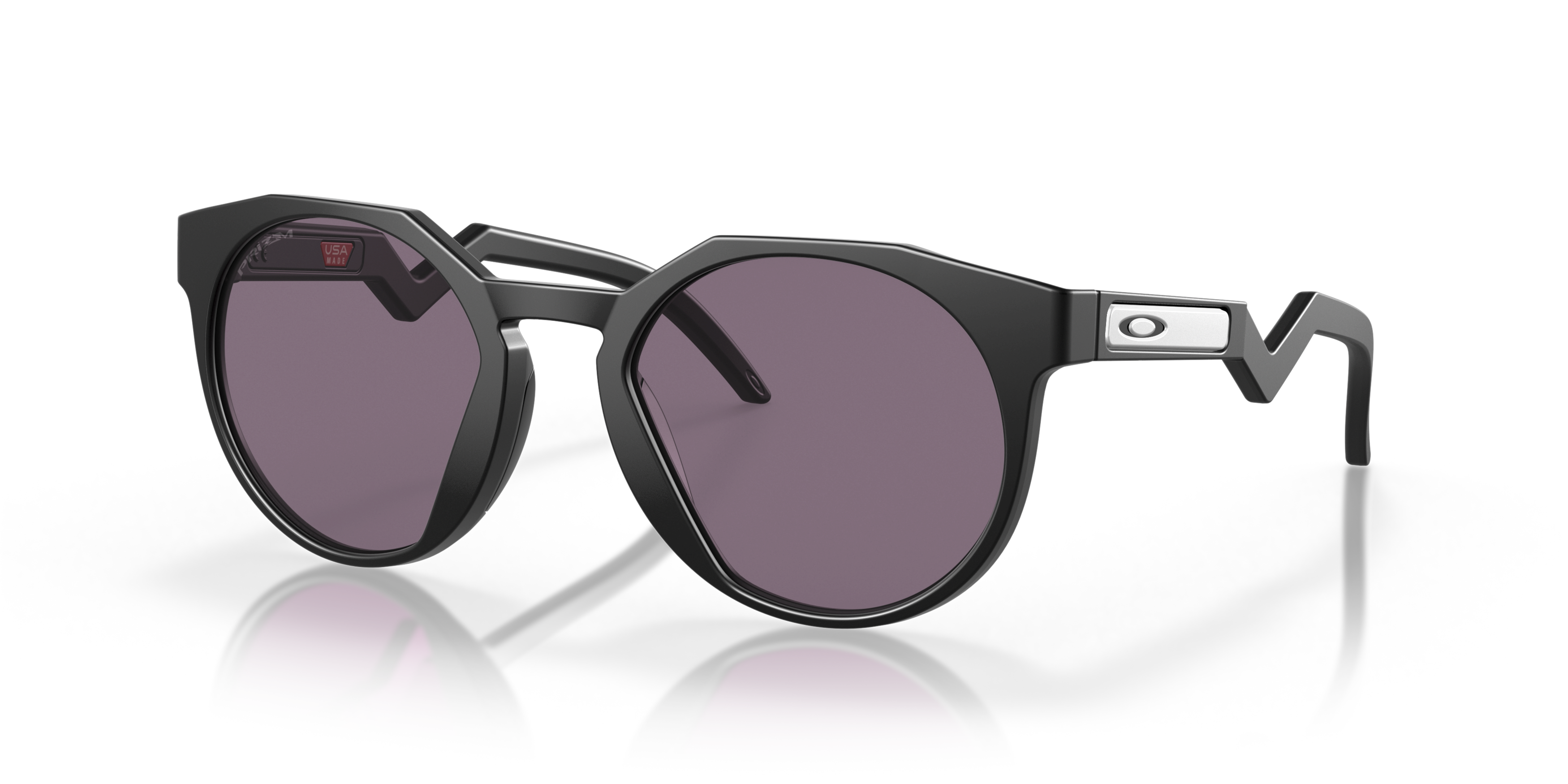 Angle_Left01 Oakley Hstn OO 9464 Sunglasses Grey / Black
