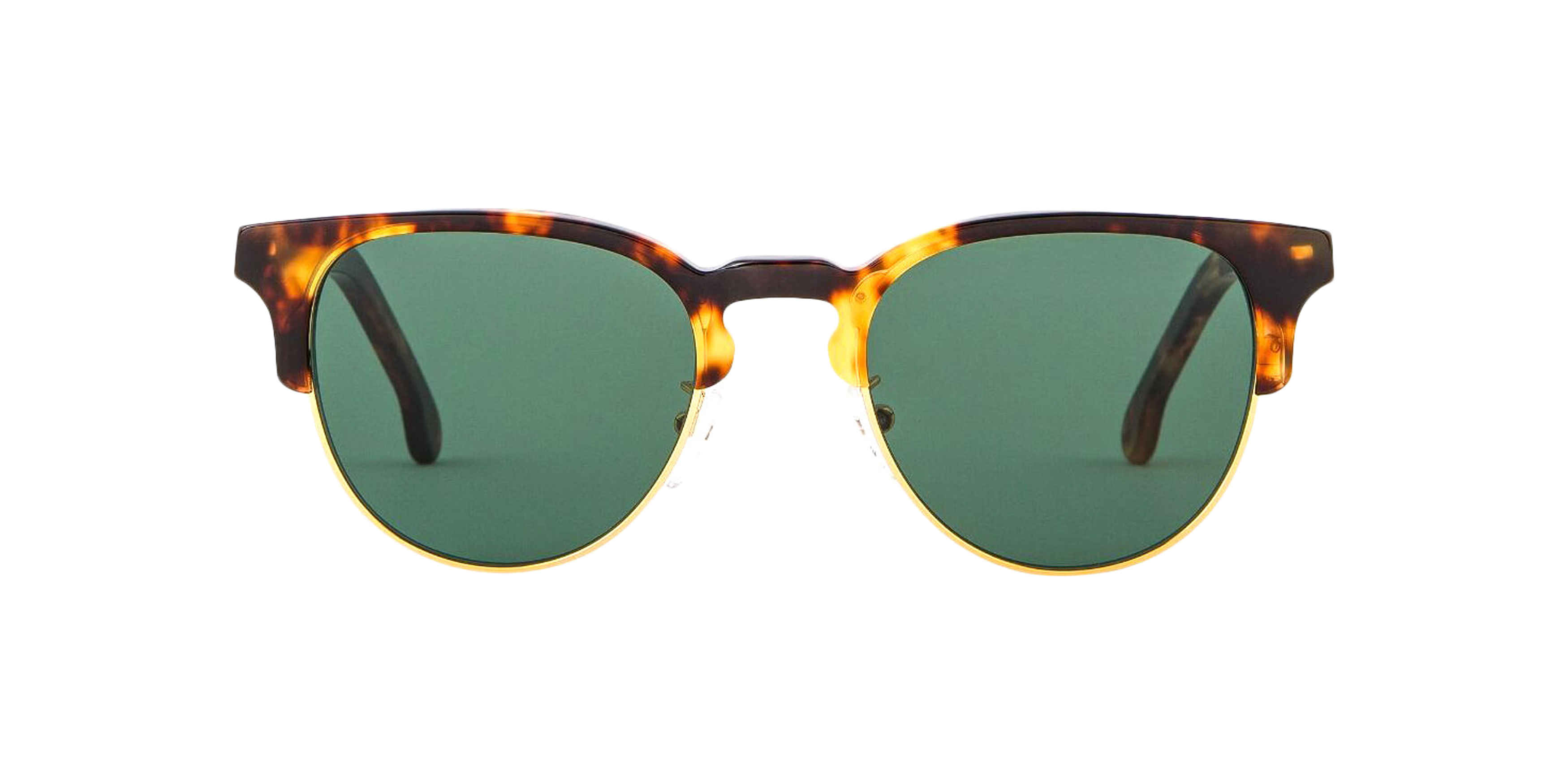 Front Paul Smith Birch PS SP014 (02) Sunglasses Green / Havana