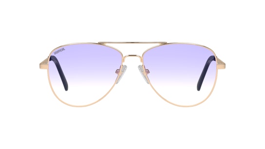 Unofficial UNST0025 (DDGL) Sunglasses Blue / Gold