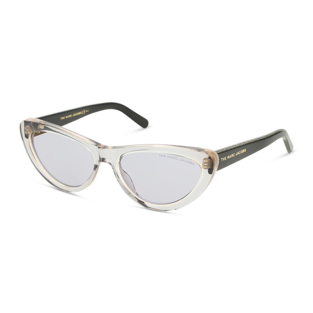 Marc By Marc Jacobs MARC 457/S Lunettes de Soleil Femme - Cateye Gris Noir - Possibilité de verres c