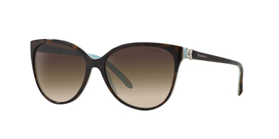 Tiffany & Co TF 4089B Sunglasses Brown / Tortoise Shell