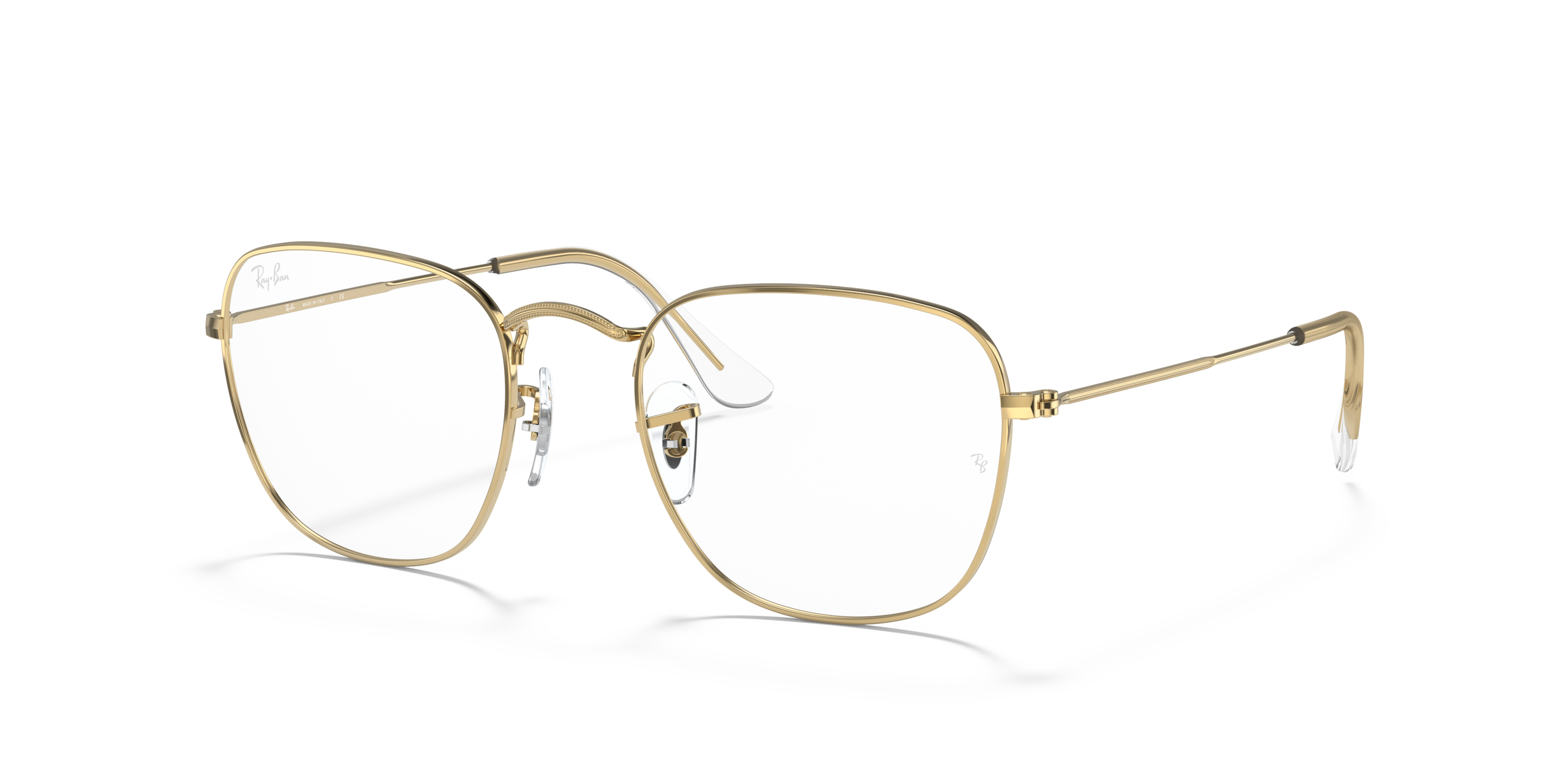 Angle_Left01 Ray-Ban RX 3637V Glasses Transparent / Gold