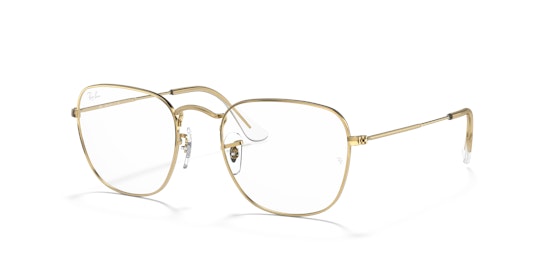 Ray-Ban Frank RX 3857V Glasses Transparent / Gold