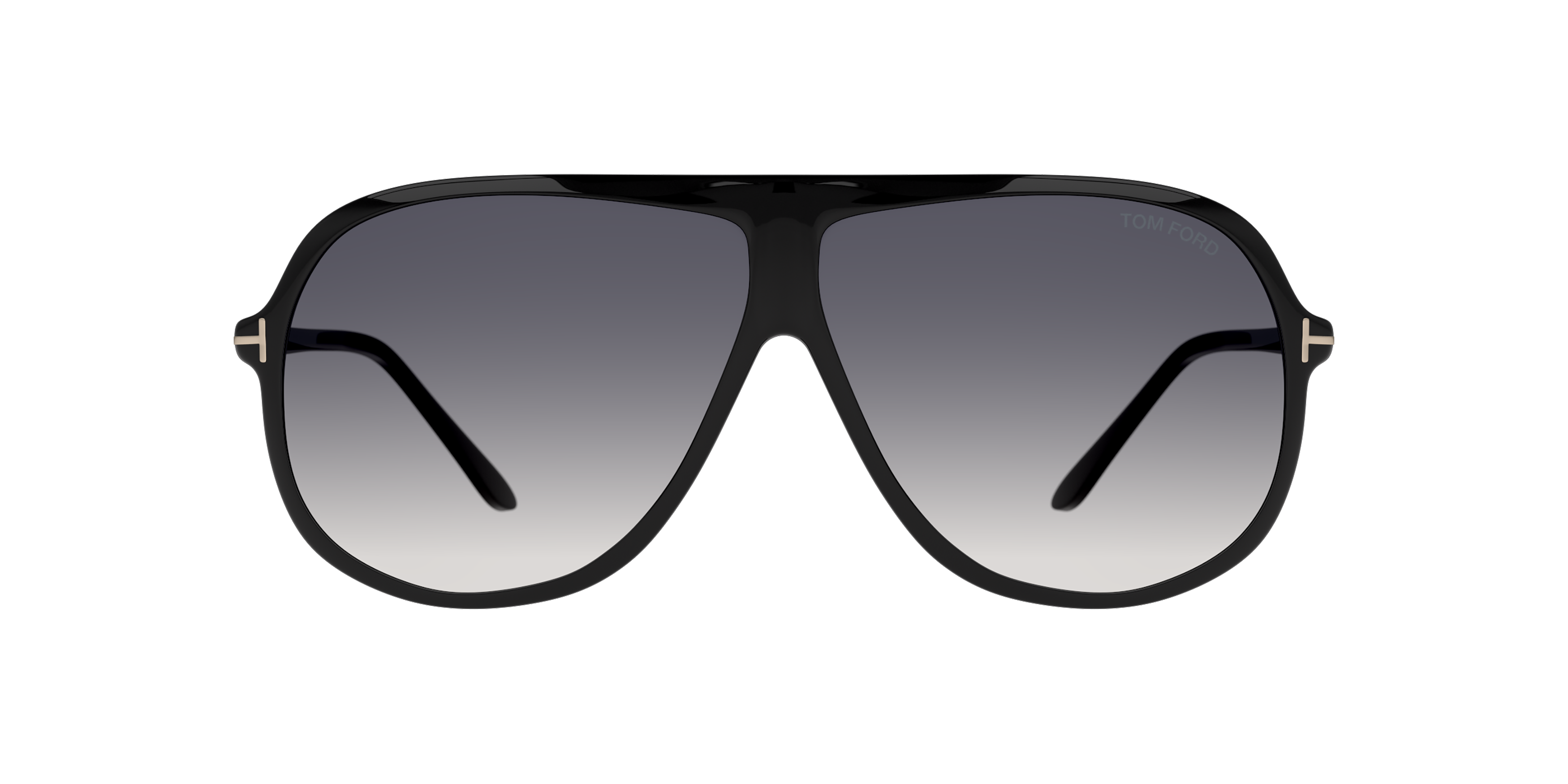 Front Tom Ford FT 0998 (01B) Sunglasses Grey / Black