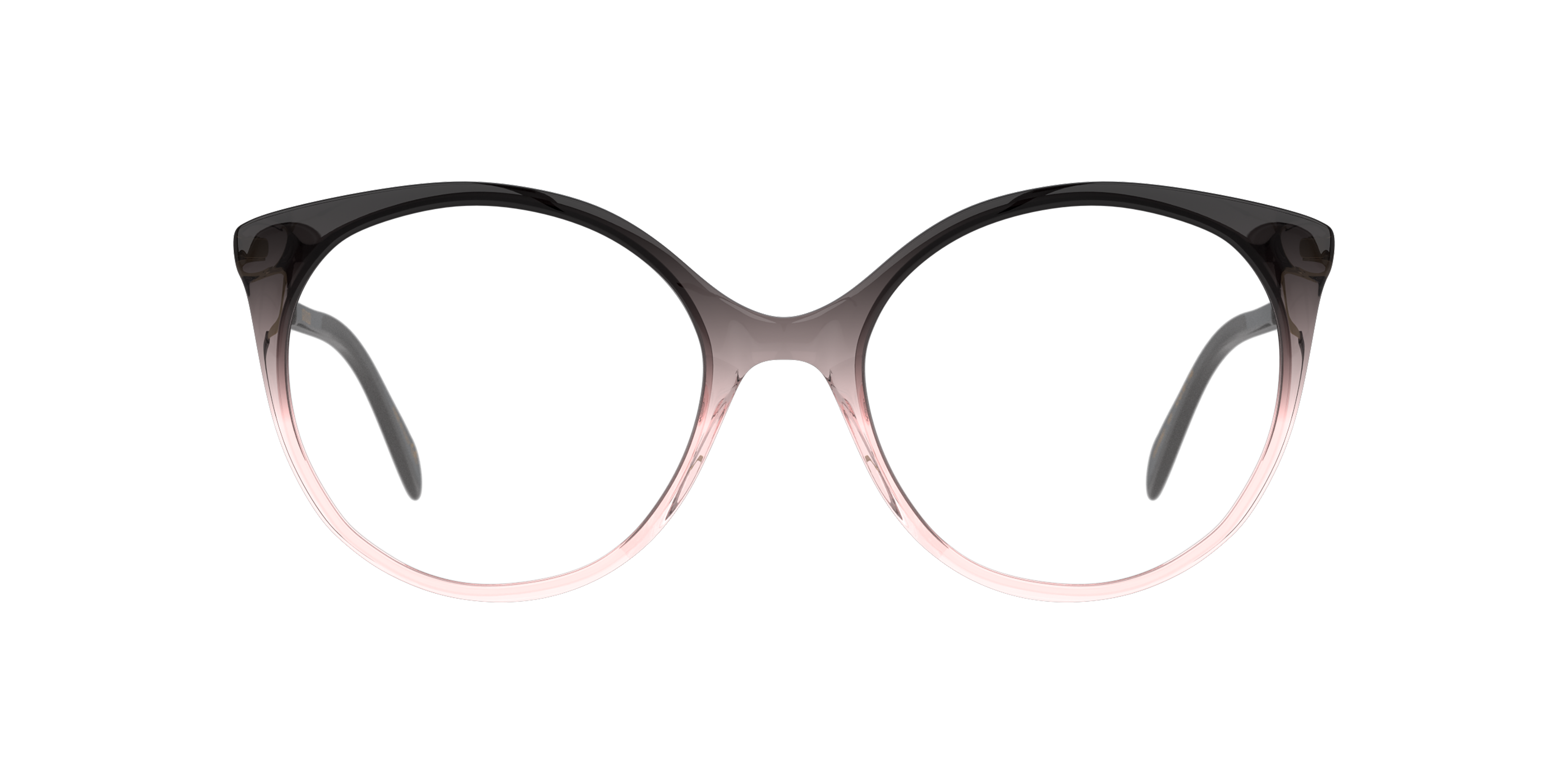 Front Gucci GG 1009O Glasses Transparent / Transparent, Black
