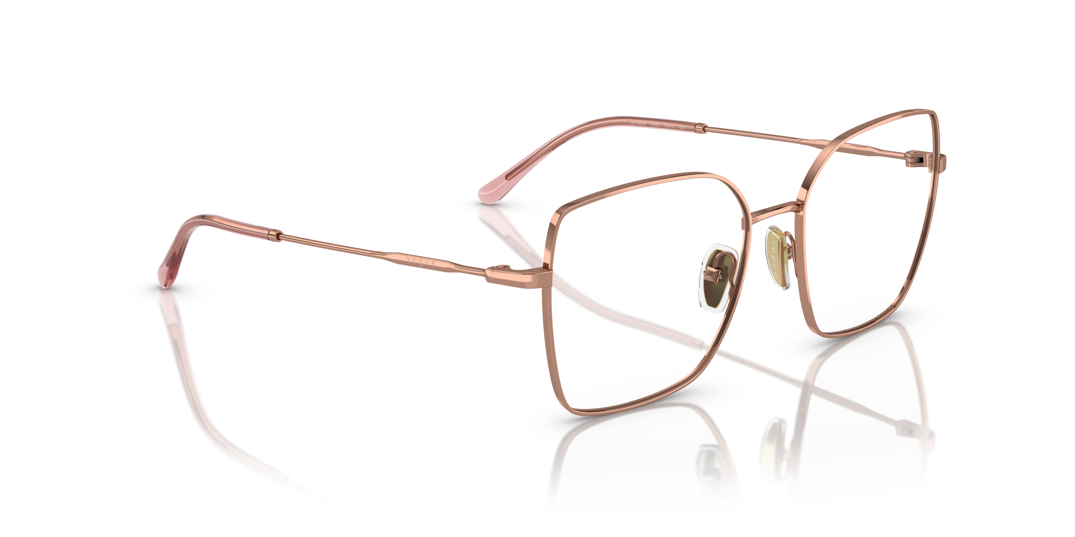 Angle_Right01 Vogue VO 4274 (5152) Glasses Transparent / Pink