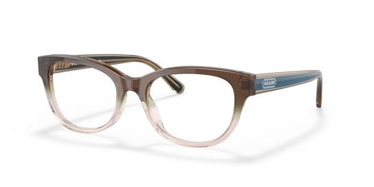 Coach HC 6187 (5678) Glasses Transparent / Transparent, Brown