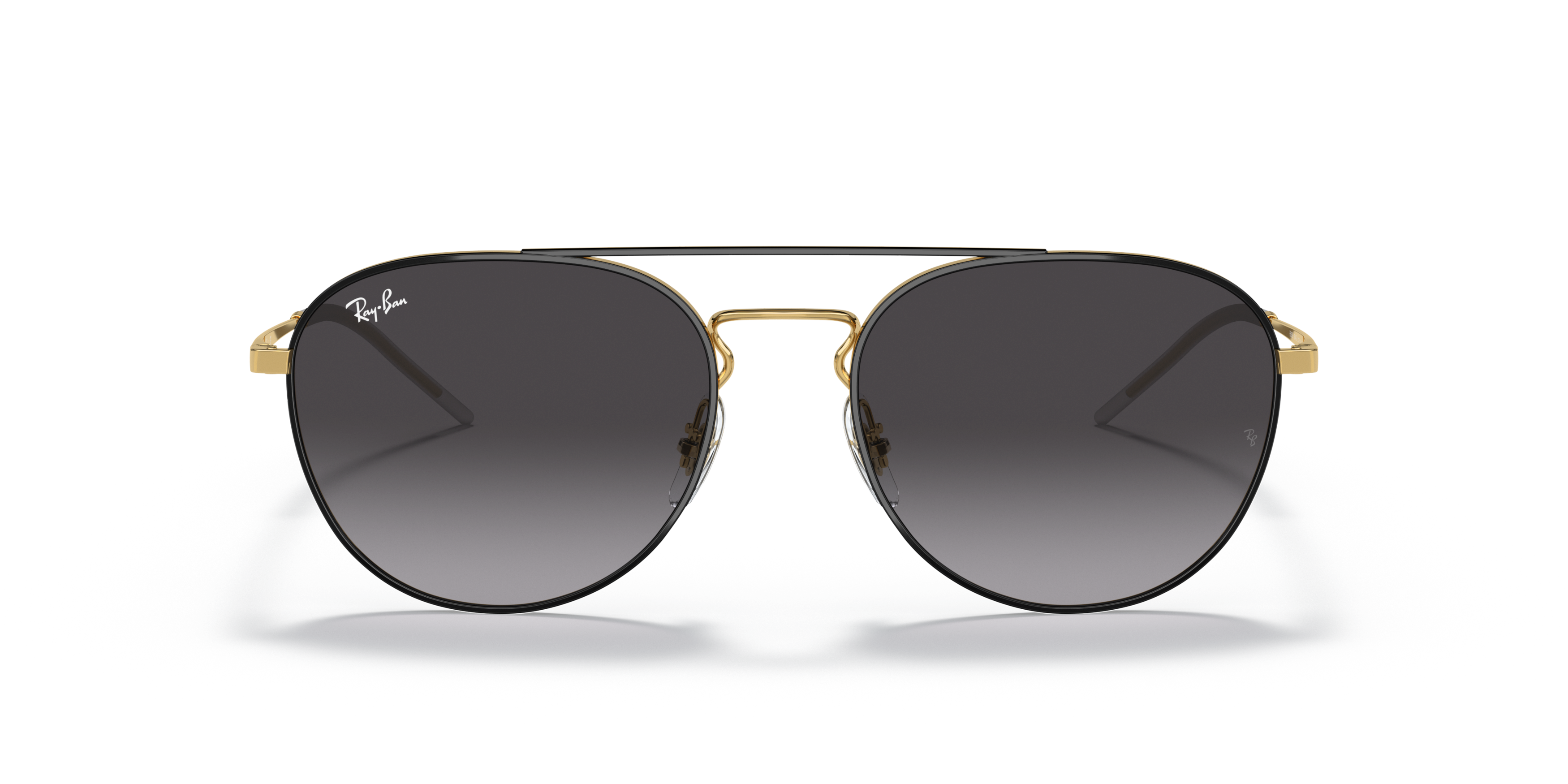 Front Ray-Ban RB3589 905513 Bruin / Bruin, Goud