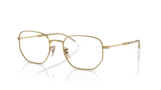 Ray-Ban RX 6496 Glasses Transparent / Gold