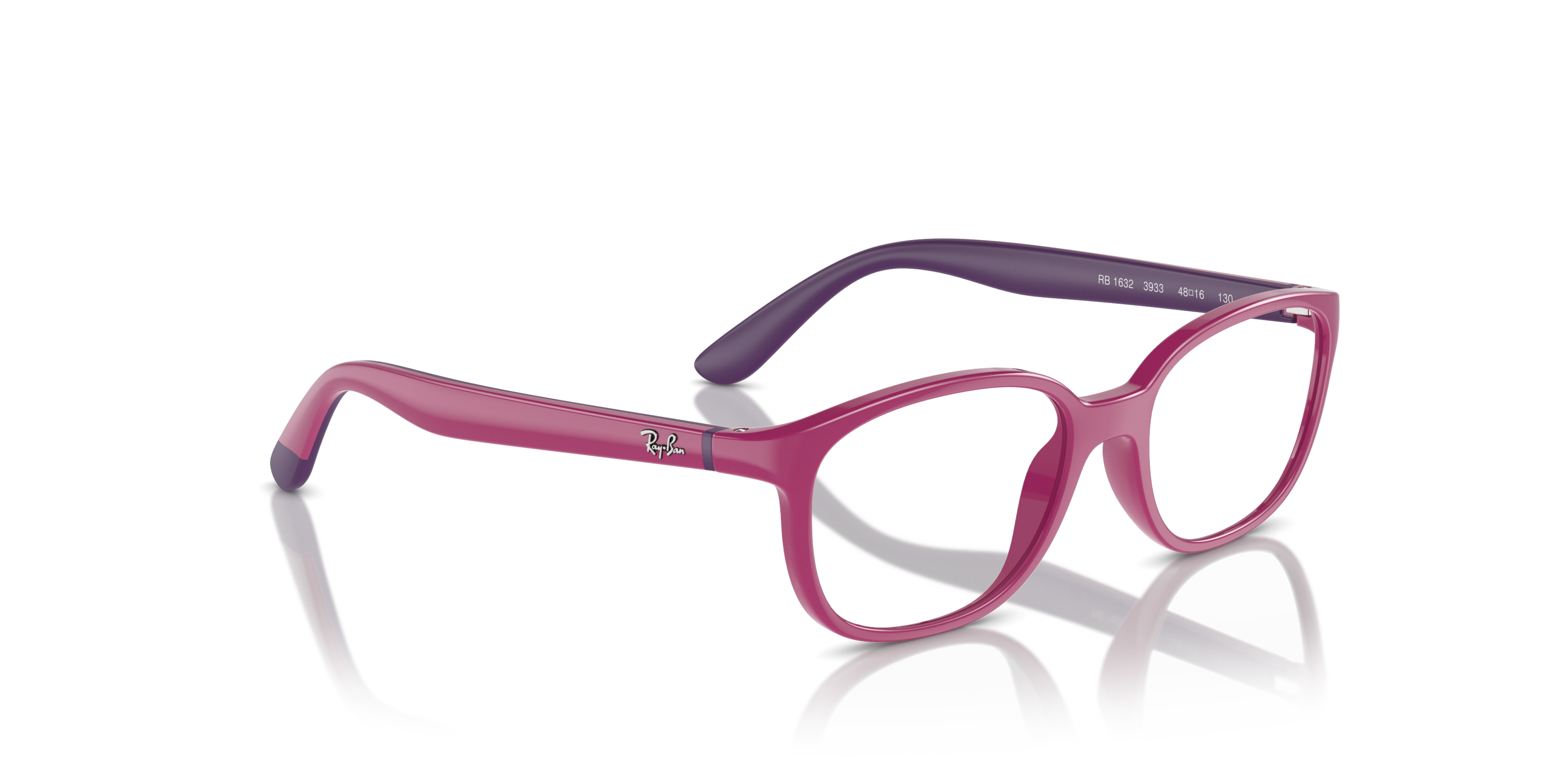 Angle_Right01 Ray-Ban RY1632 3933 Roze, Paars