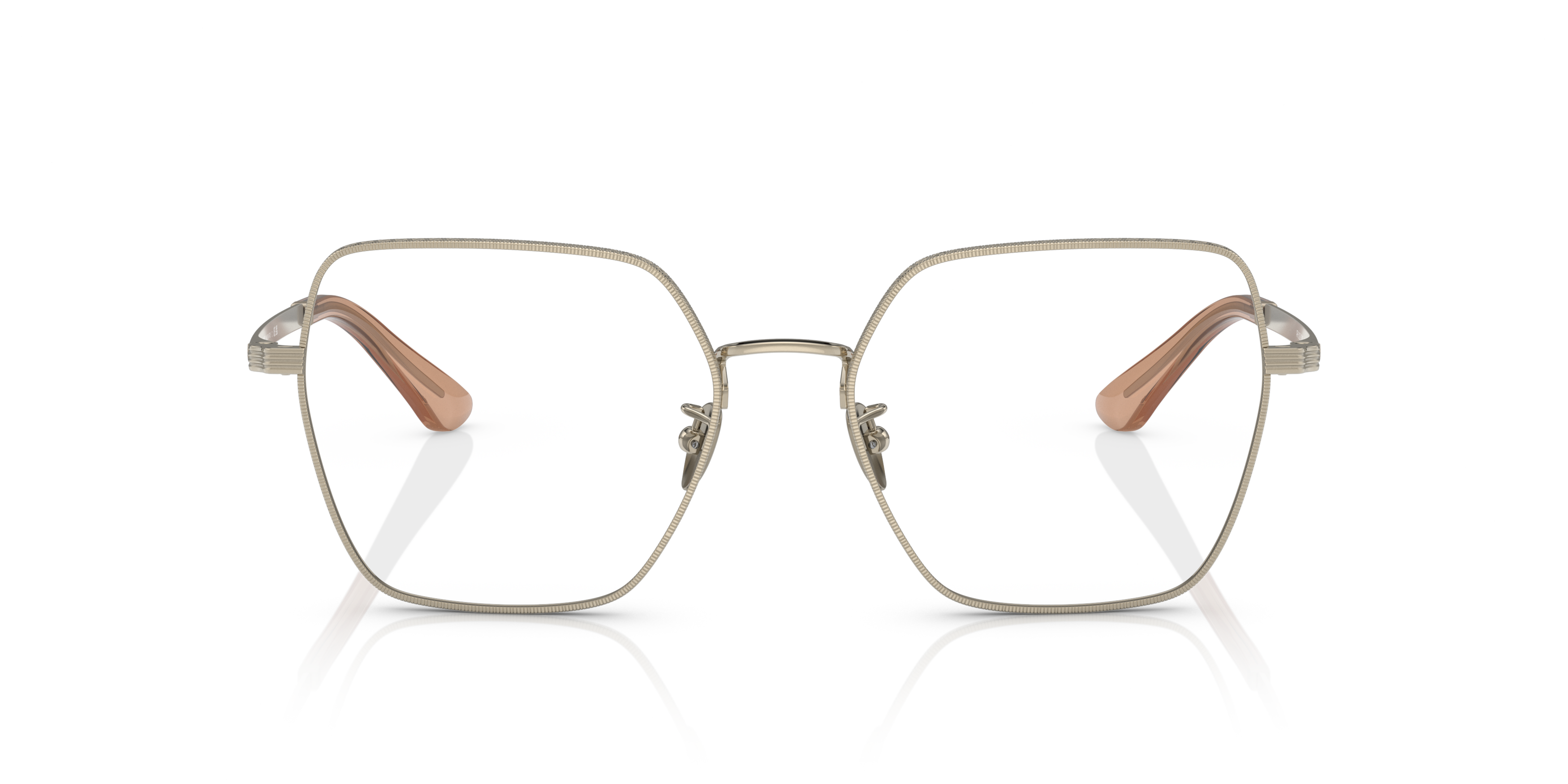 Front Giorgio Armani AR 5129 Glasses Transparent / Gold
