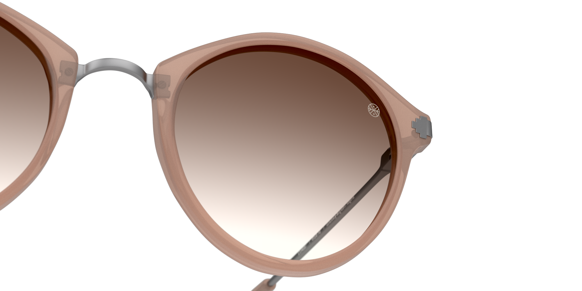 Detail01 Karun SW FS0081 (Champagne) Sunglasses Brown / Transparent, Pink