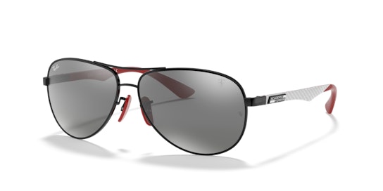 Ray-Ban Scuderia Ferrari Collection RB 8313M Sunglasses Grey / Black