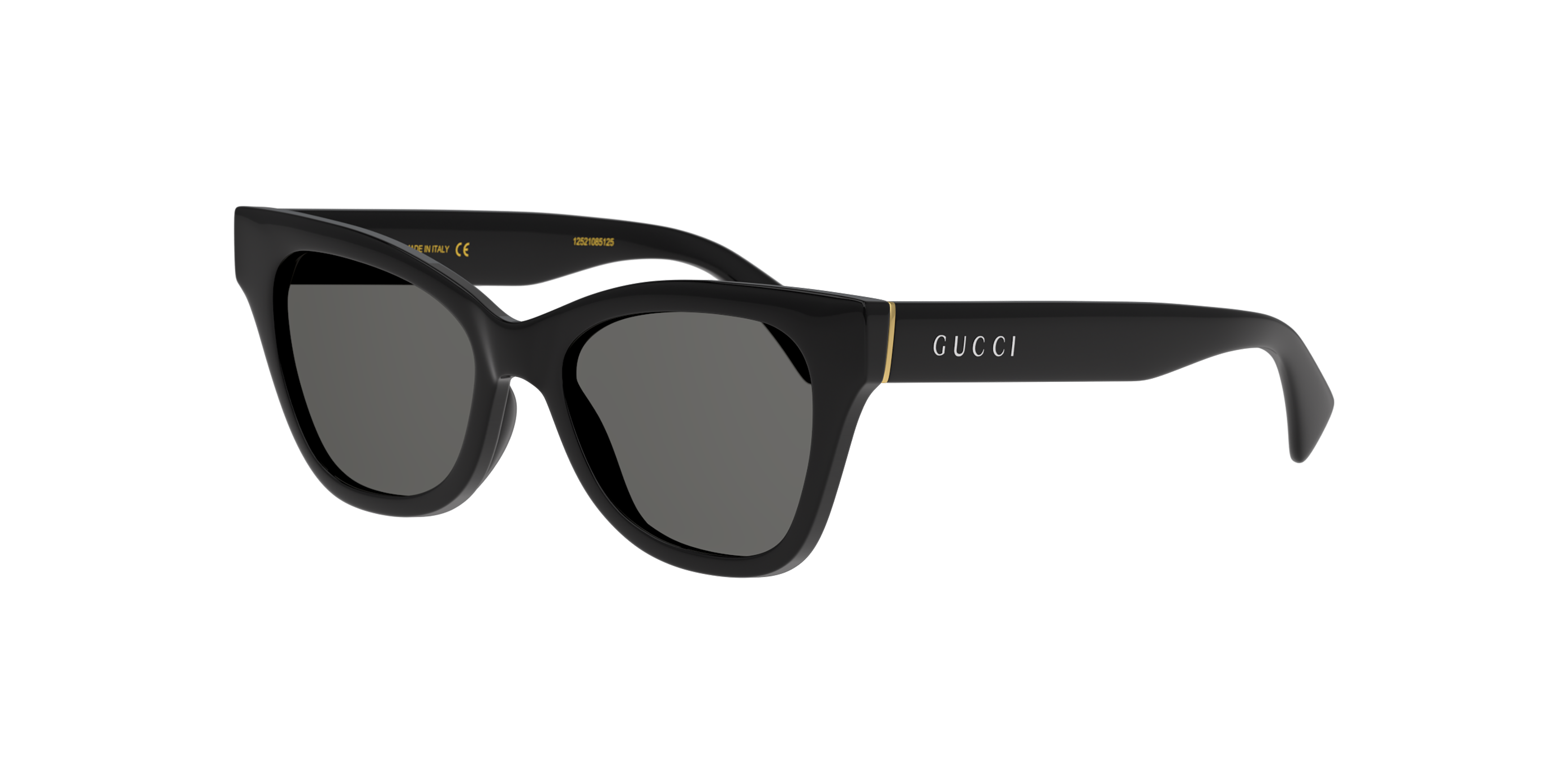 Angle_Left01 Gucci GG 1133S Sunglasses Grey / Black