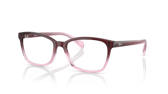 Ray-Ban RX 5362 Glasses Transparent / Red