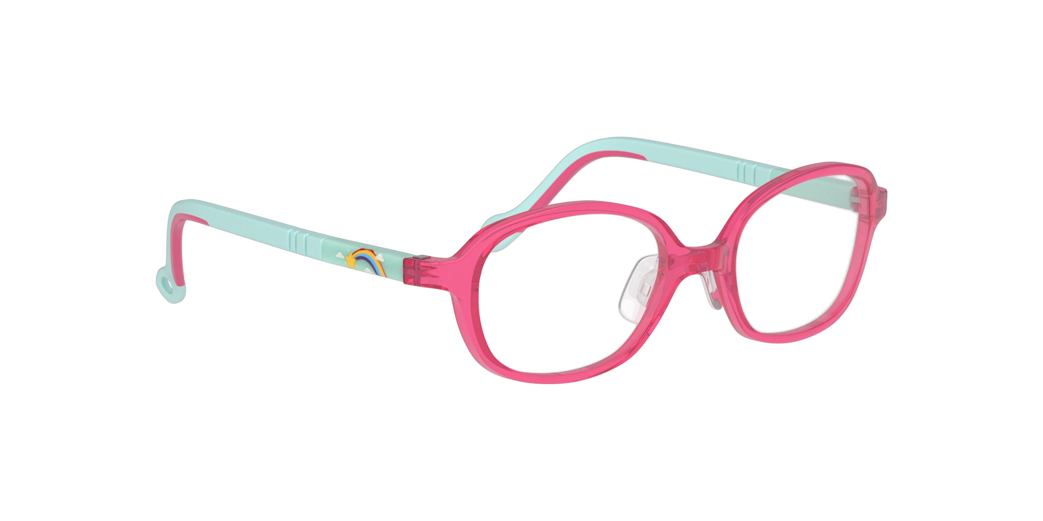 Angle_Right01 Vision Express POO04 (C10) Glasses Transparent / Pink