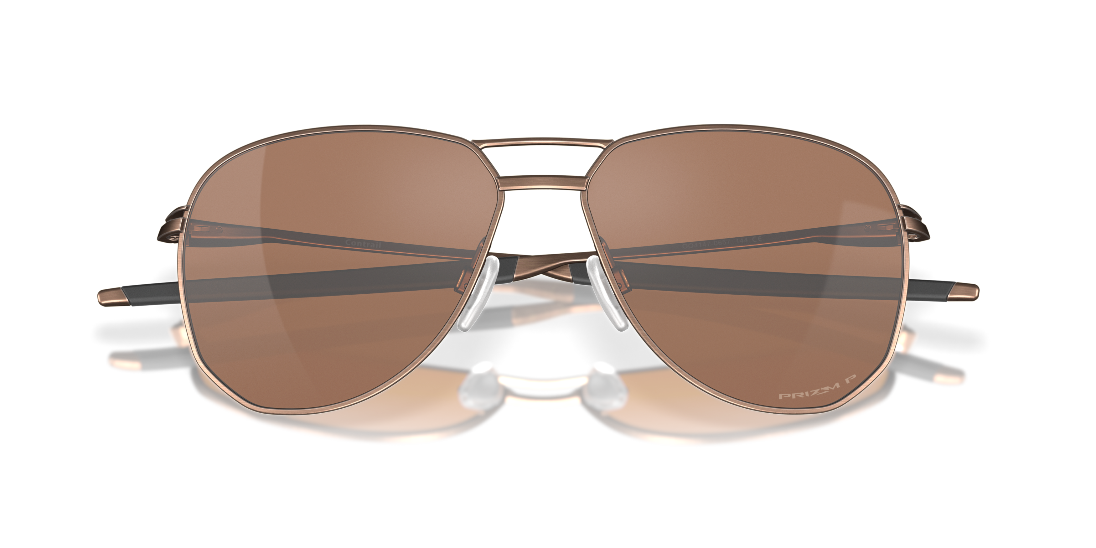 Folded Oakley Contrail OO 4147 (414702) Sunglasses Grey / Grey