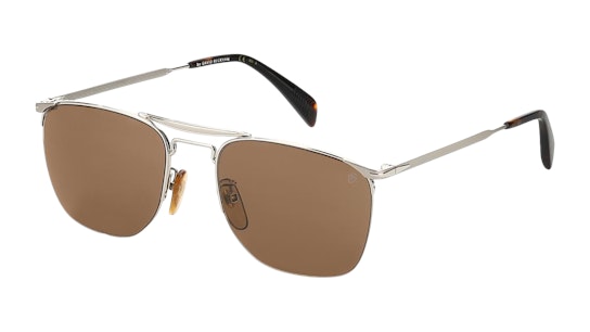 David Beckham Eyewear DB 1001/S (010) Sunglasses Brown / Grey