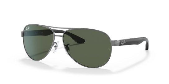 Ray-Ban Pilot Limited Edition RB3457 917071 Groen / Zilver