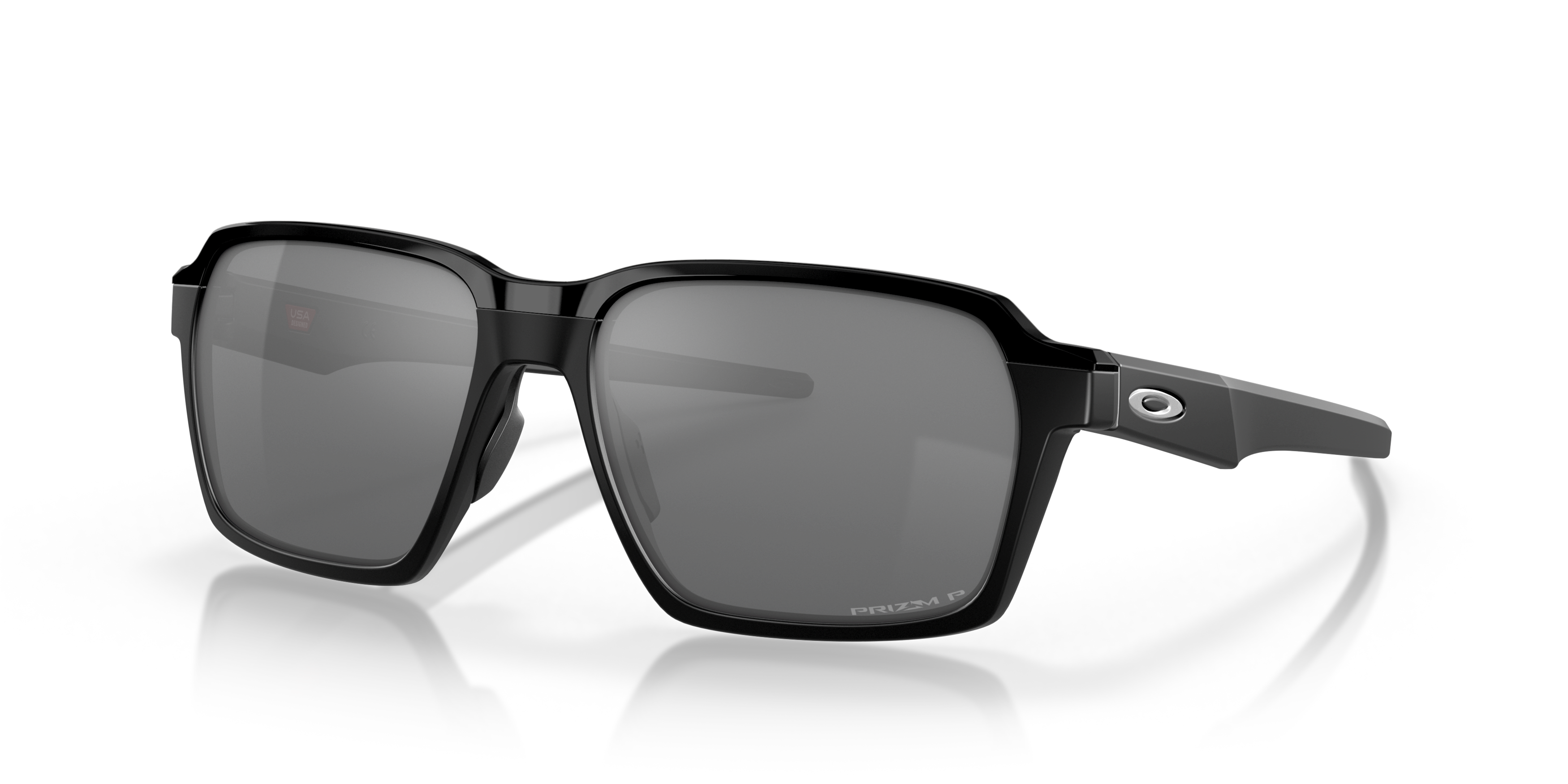 Angle_Left01 Oakley Holbrook OO 4143 (414304) Sunglasses Grey / Black