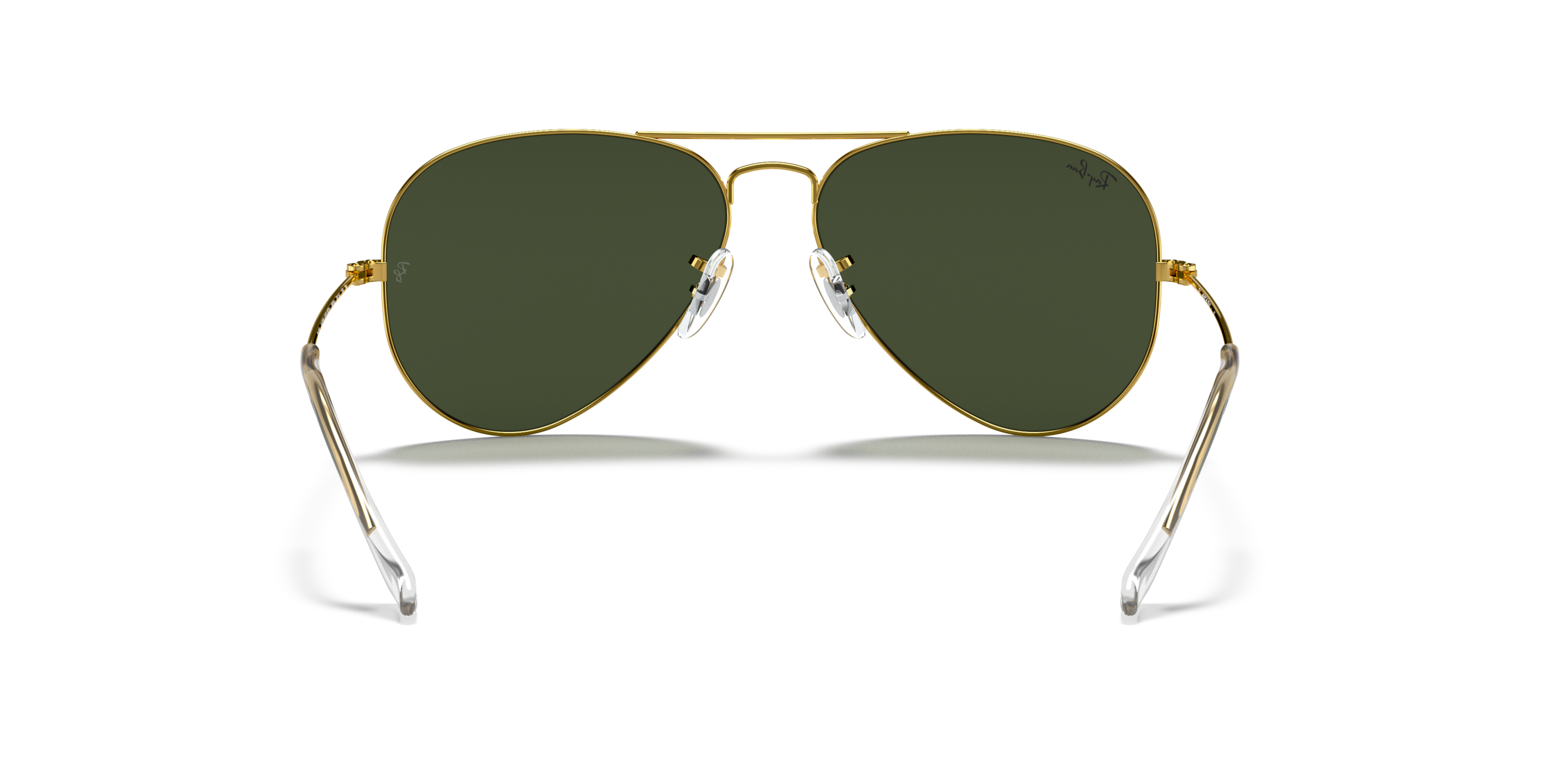 Detail02 Ray-Ban Aviator (55mm) RB 3025 (W3234) Sunglasses Grey / Gold
