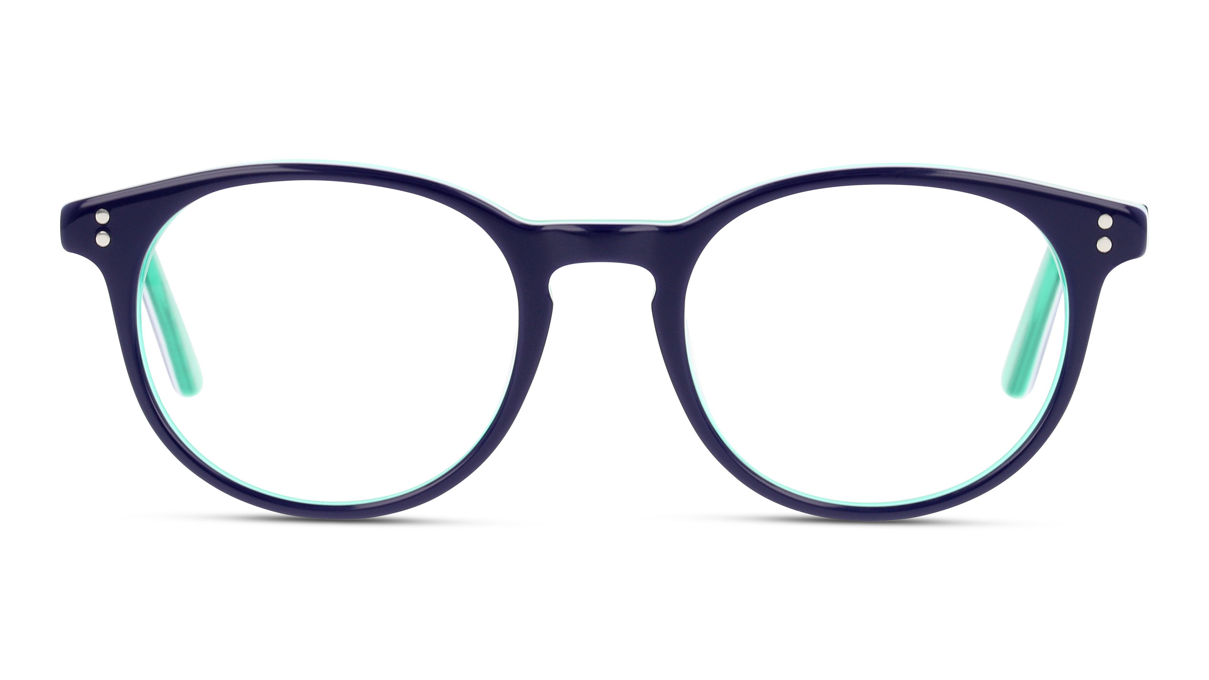 Front Unofficial Kids UNOT0017 Children's Glasses Transparent / Blue