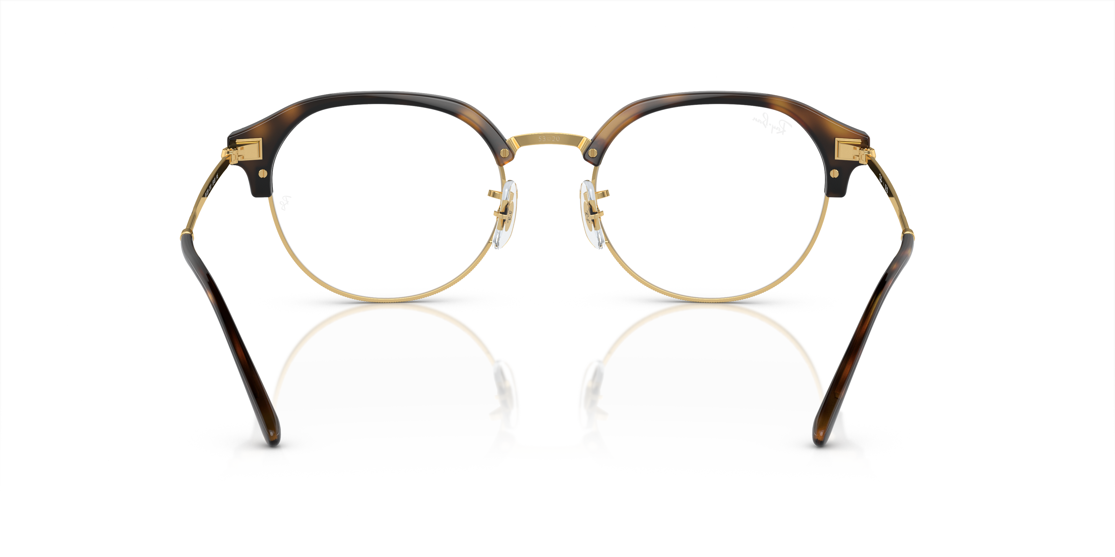 Detail02 Ray-Ban RX 7229 Glasses Transparent / Tortoise Shell