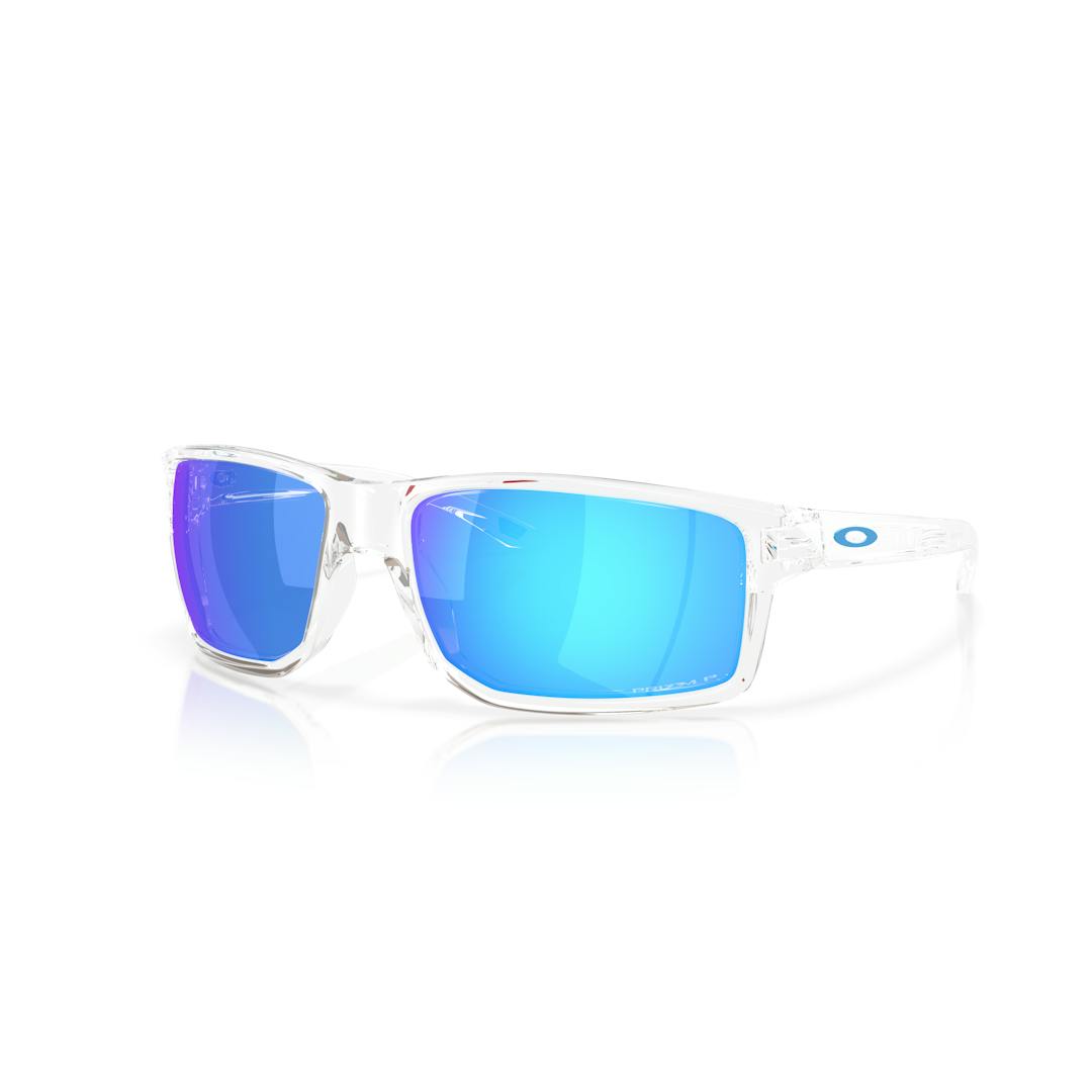 Oakley Gibston XL 0OO9470 Solbriller - Firkantede Transparent Polariserede og Spejlvendte Linser