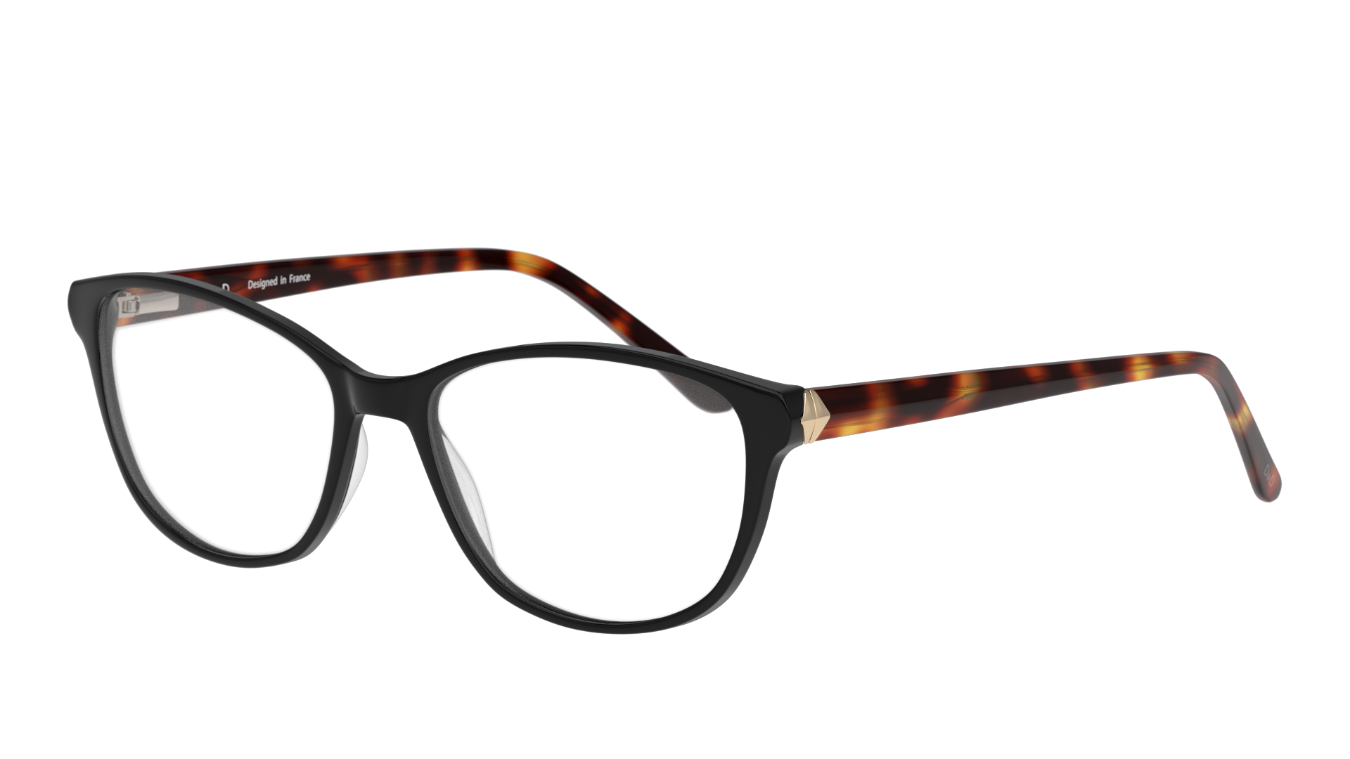 Angle_Left01 DbyD DB OF5011 (BH00) Glasses Transparent / Black