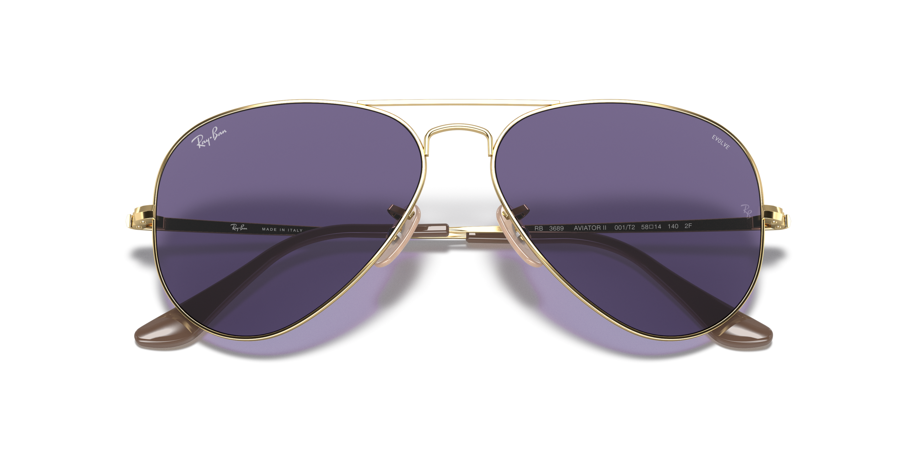 [products.image.detail03] Ray-Ban Solid Evolve RB3689 001/T2
