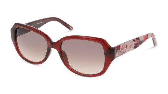 Ted Baker Mae TB 1606 (204) Sunglasses Brown / Transparent, Red